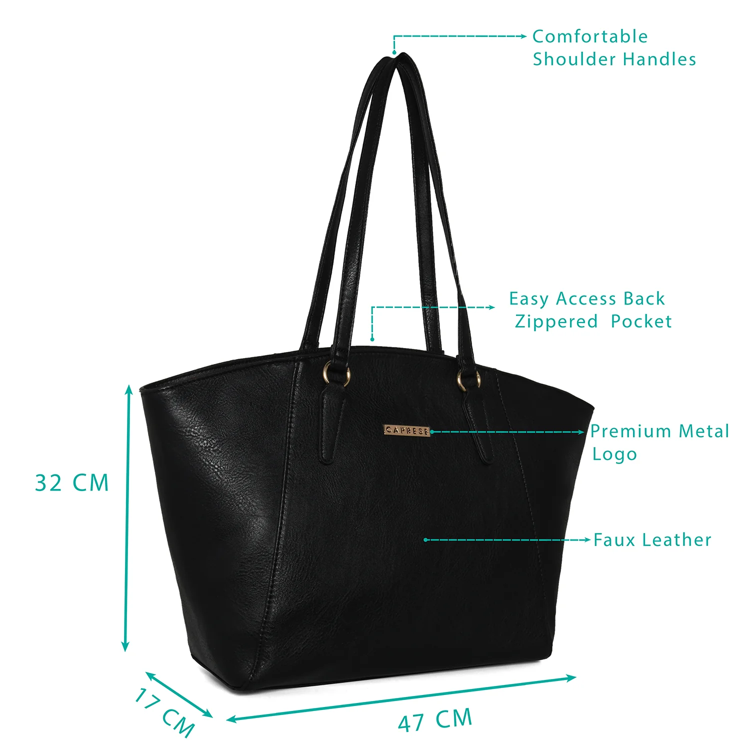 Caprese Ami Large Tote Bag - Image 3
