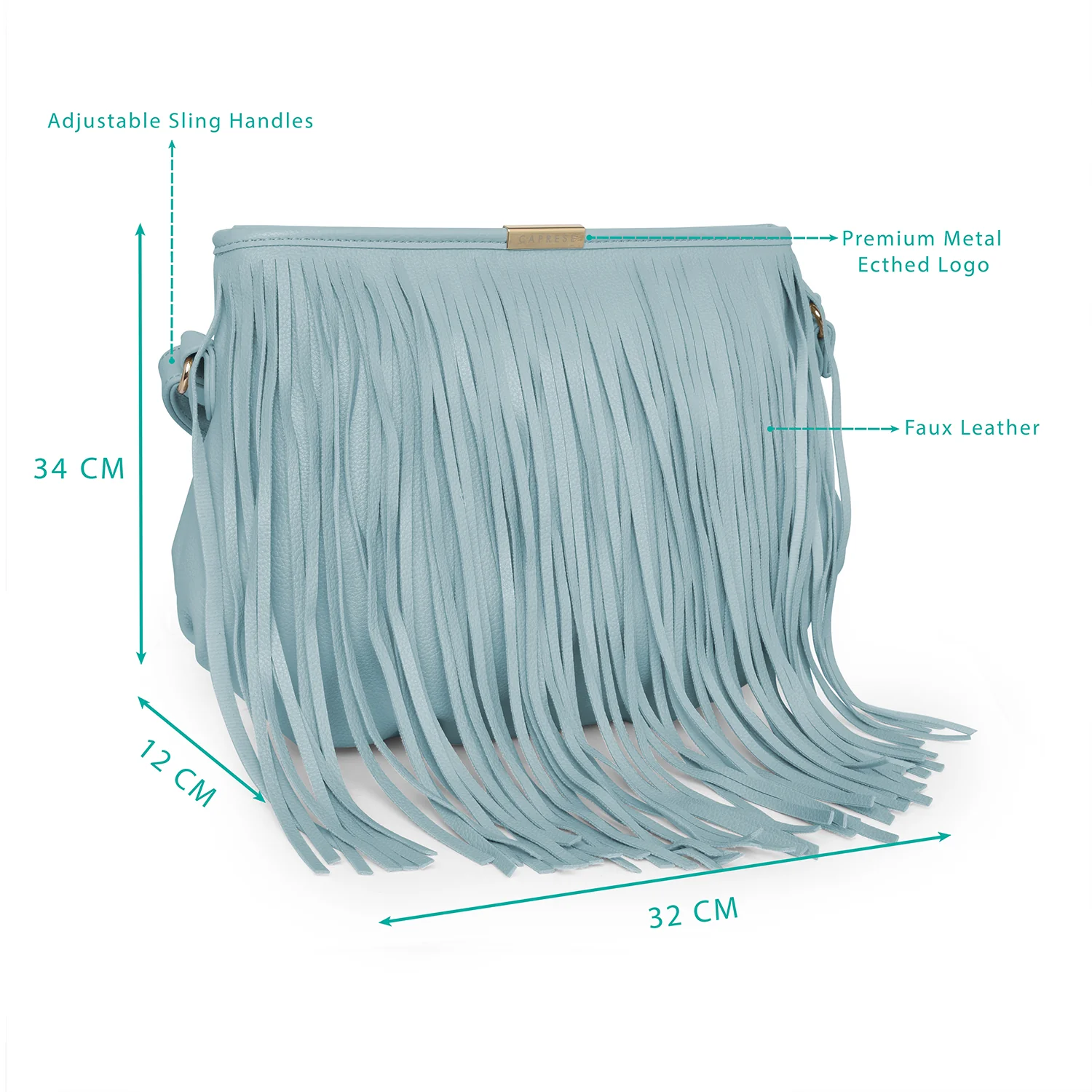 Caprese Arleen Medium Sling Bag - Image 3