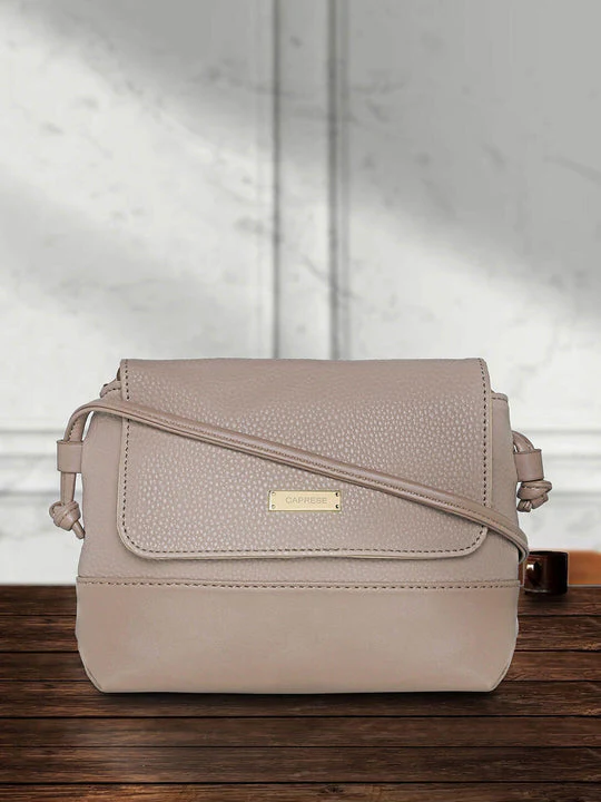 Caprese Aura Medium Soft Pink Sling Bag - Image 8
