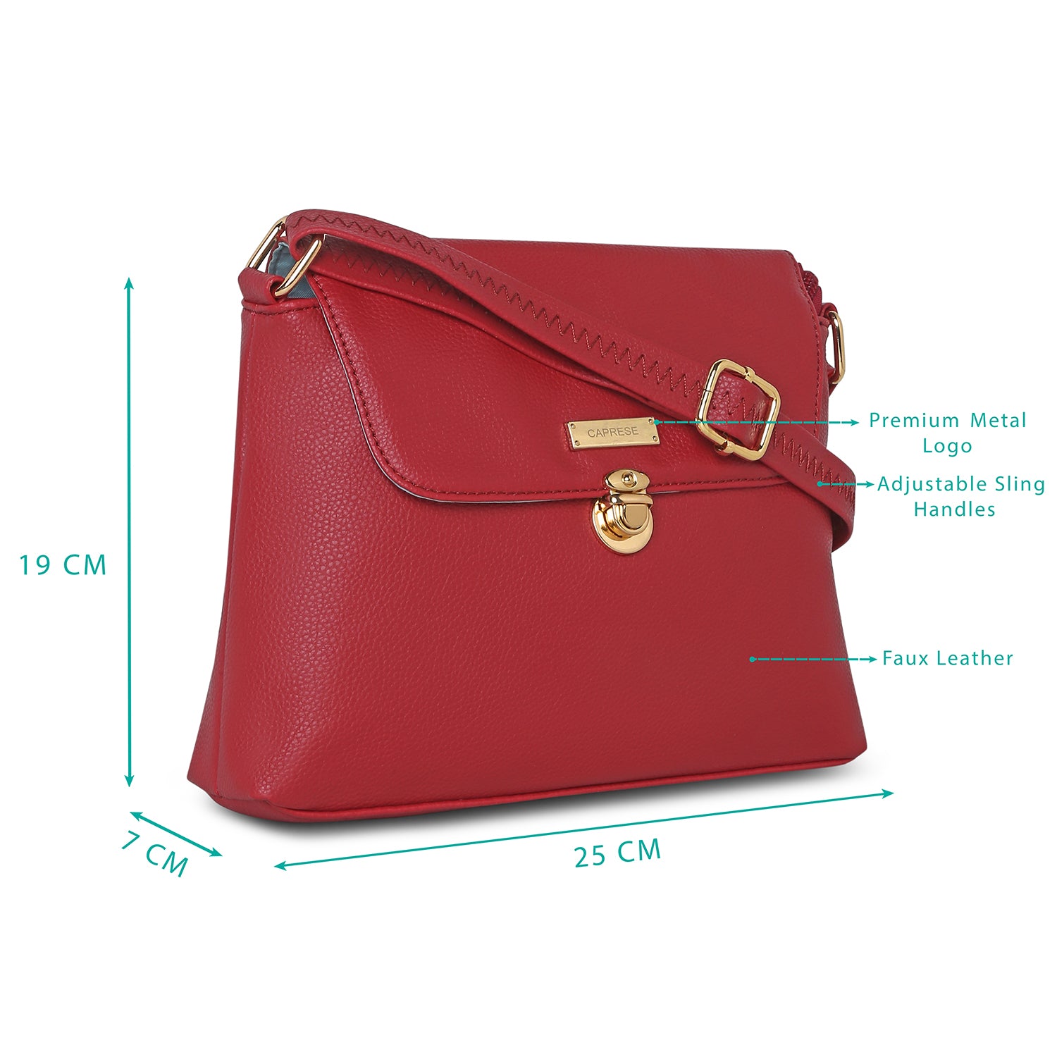 Caprese Bailey Medium Sling Bag - Image 11