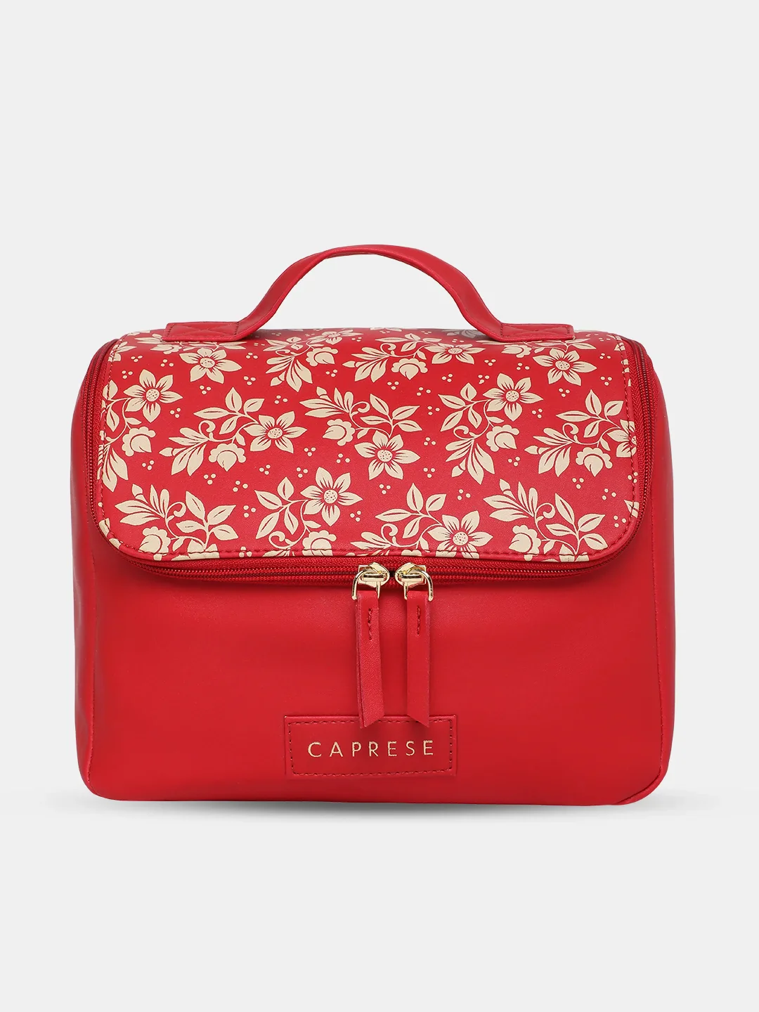 Caprese Bonita Medium Maroon Vanity Case