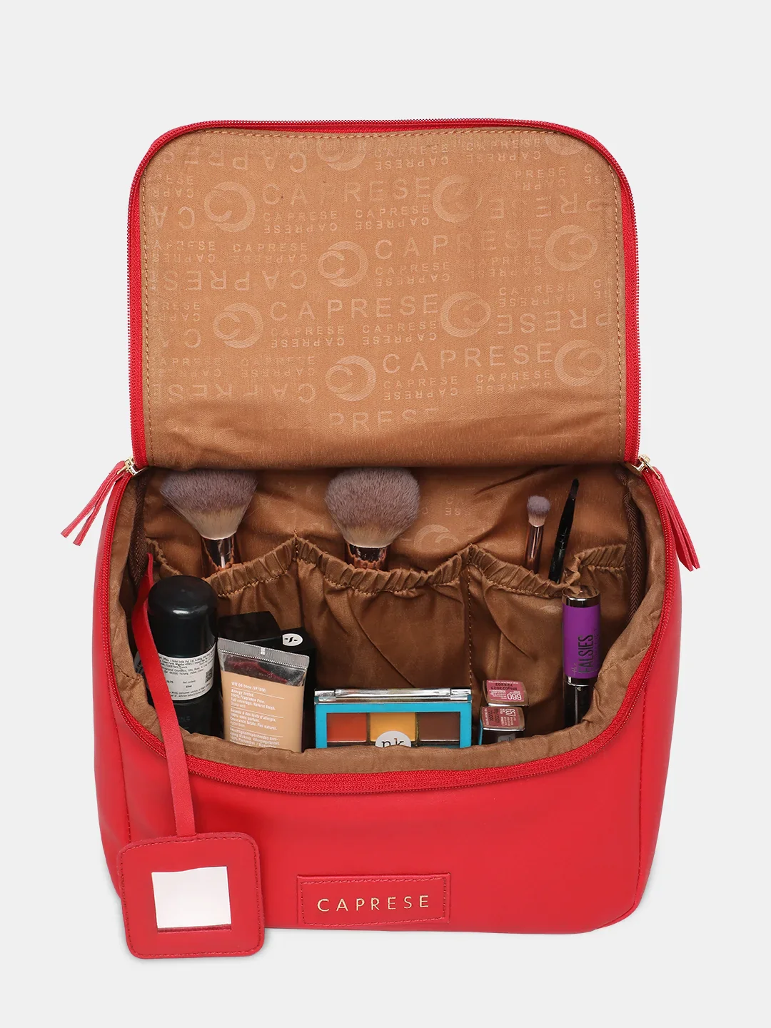 Caprese Bonita Medium Maroon Vanity Case - Image 10