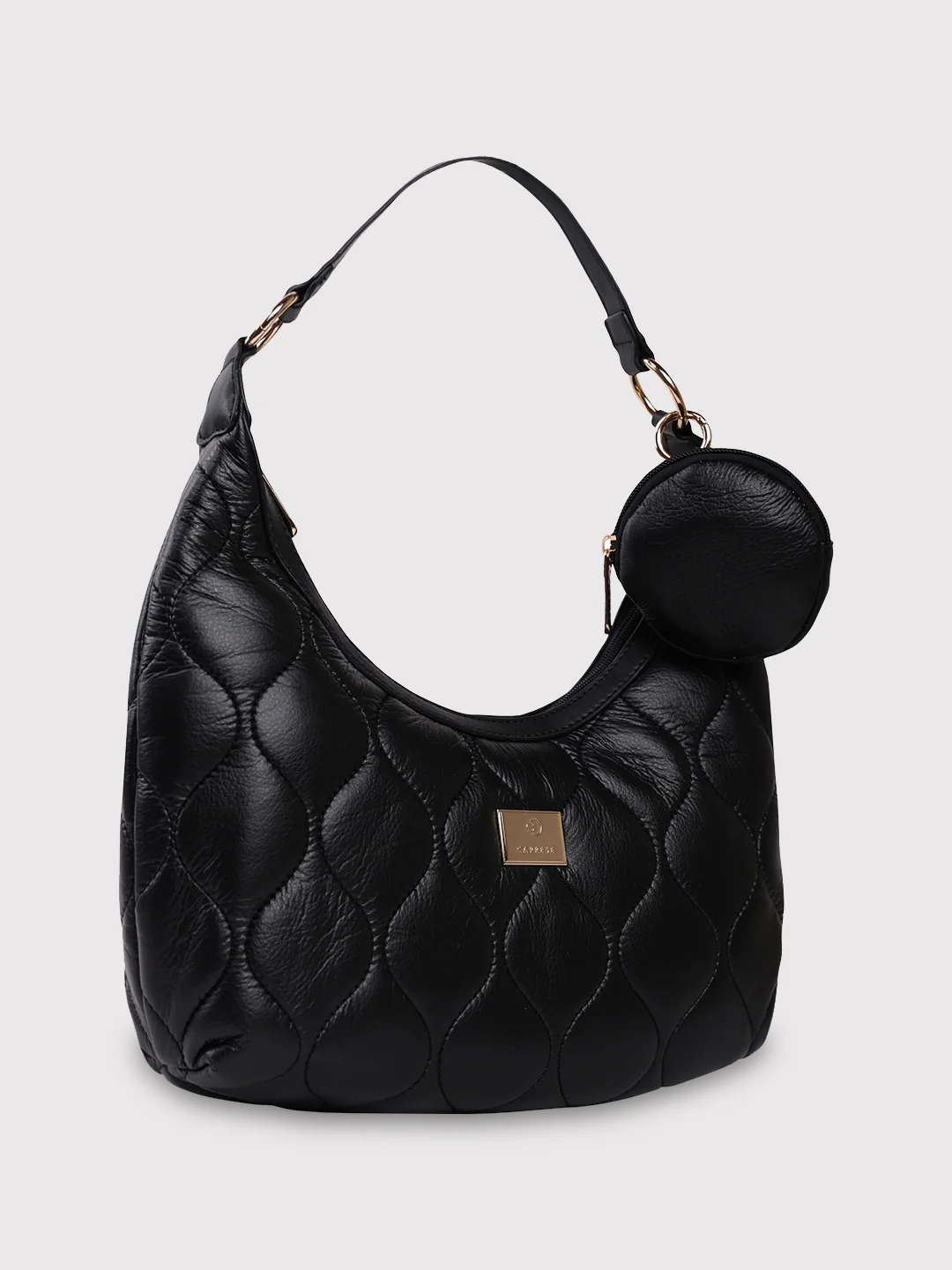 Caprese Briar Medium Black Hobo Bag - Image 2