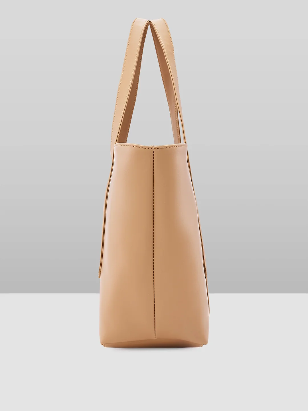 Caprese Aarya Large Beige Tote Bag - Image 12