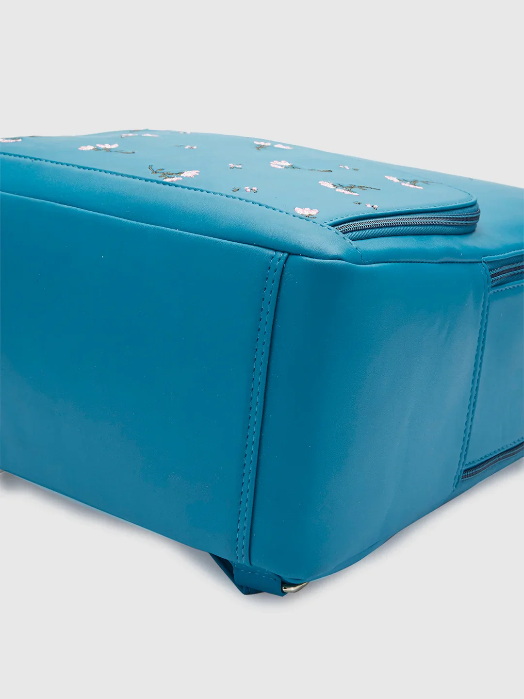 Caprese Adah Large Teal Backpack - Image 6