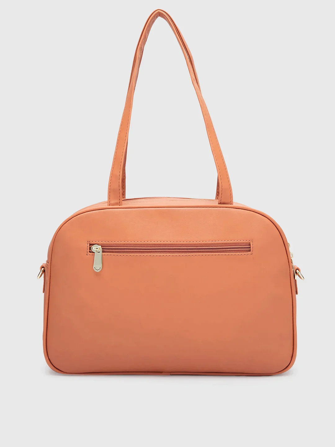Caprese Adah Large Tan Satchel Bag - Image 4