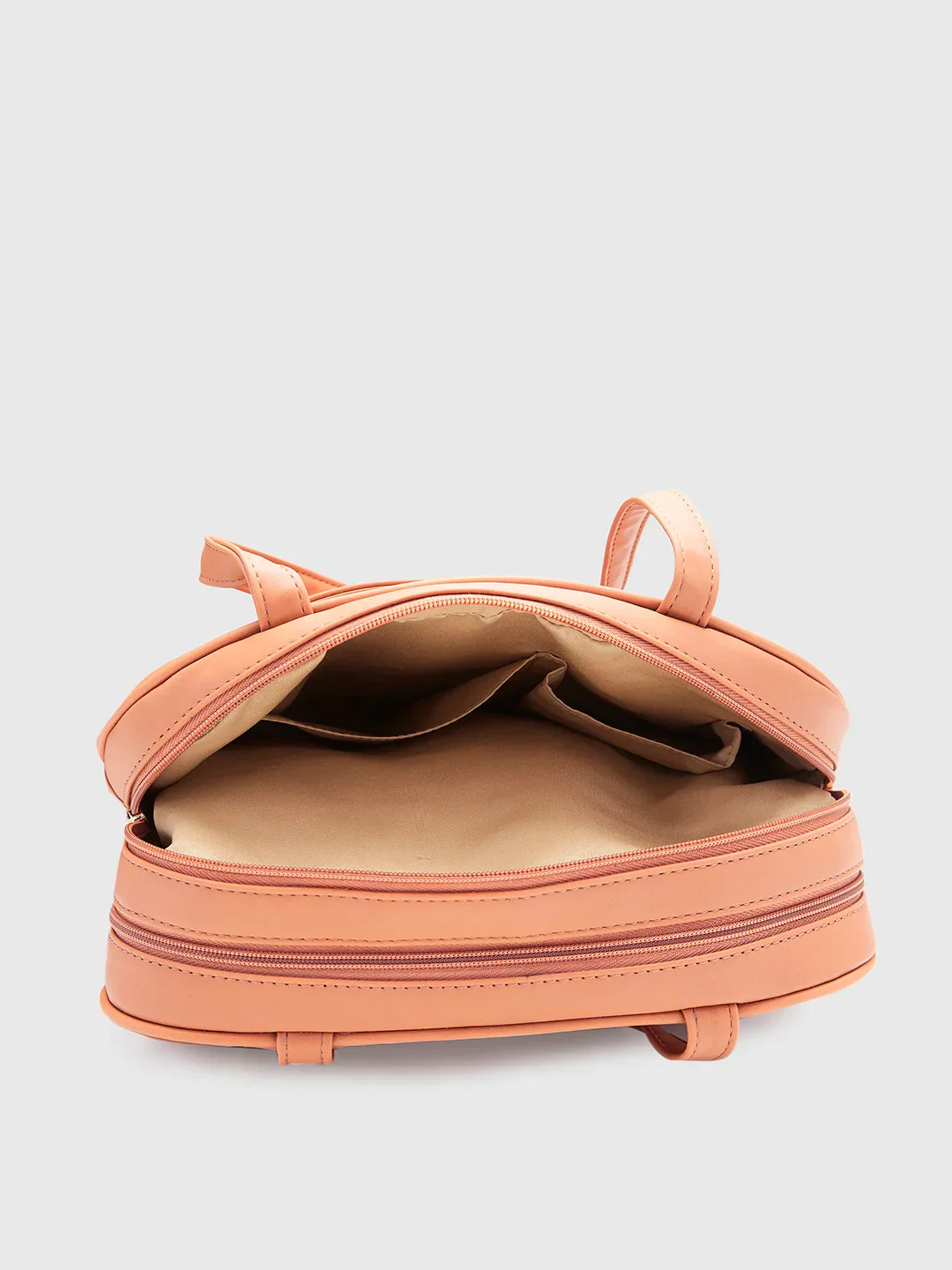 Caprese Adah Large Tan Satchel Bag - Image 7