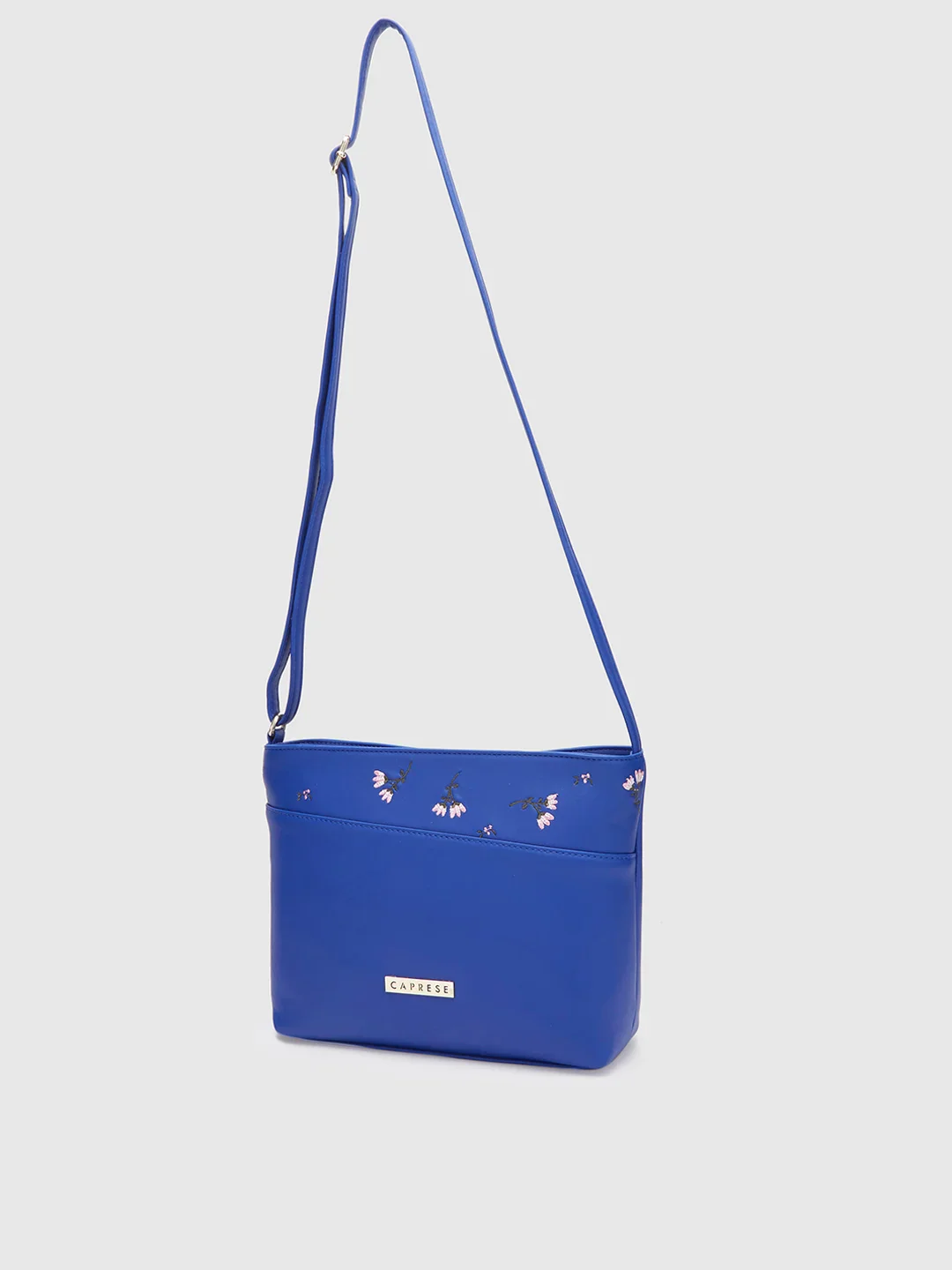 Caprese Adah Large Blue Sling Bag - Image 5