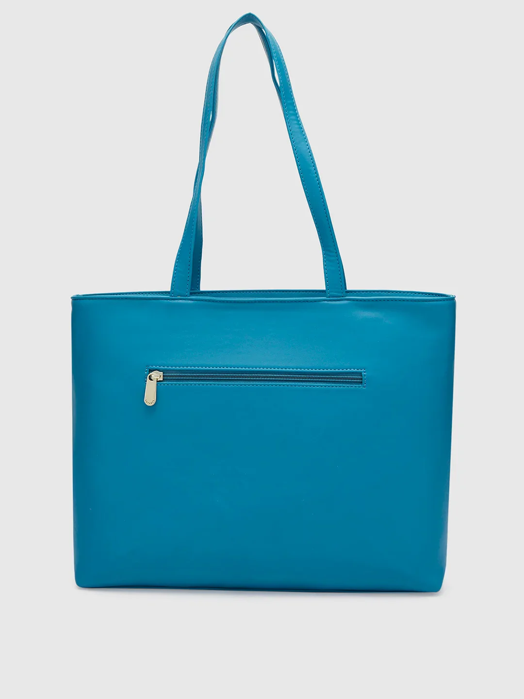 Caprese Adah Large Teal Tote Bag - Image 4