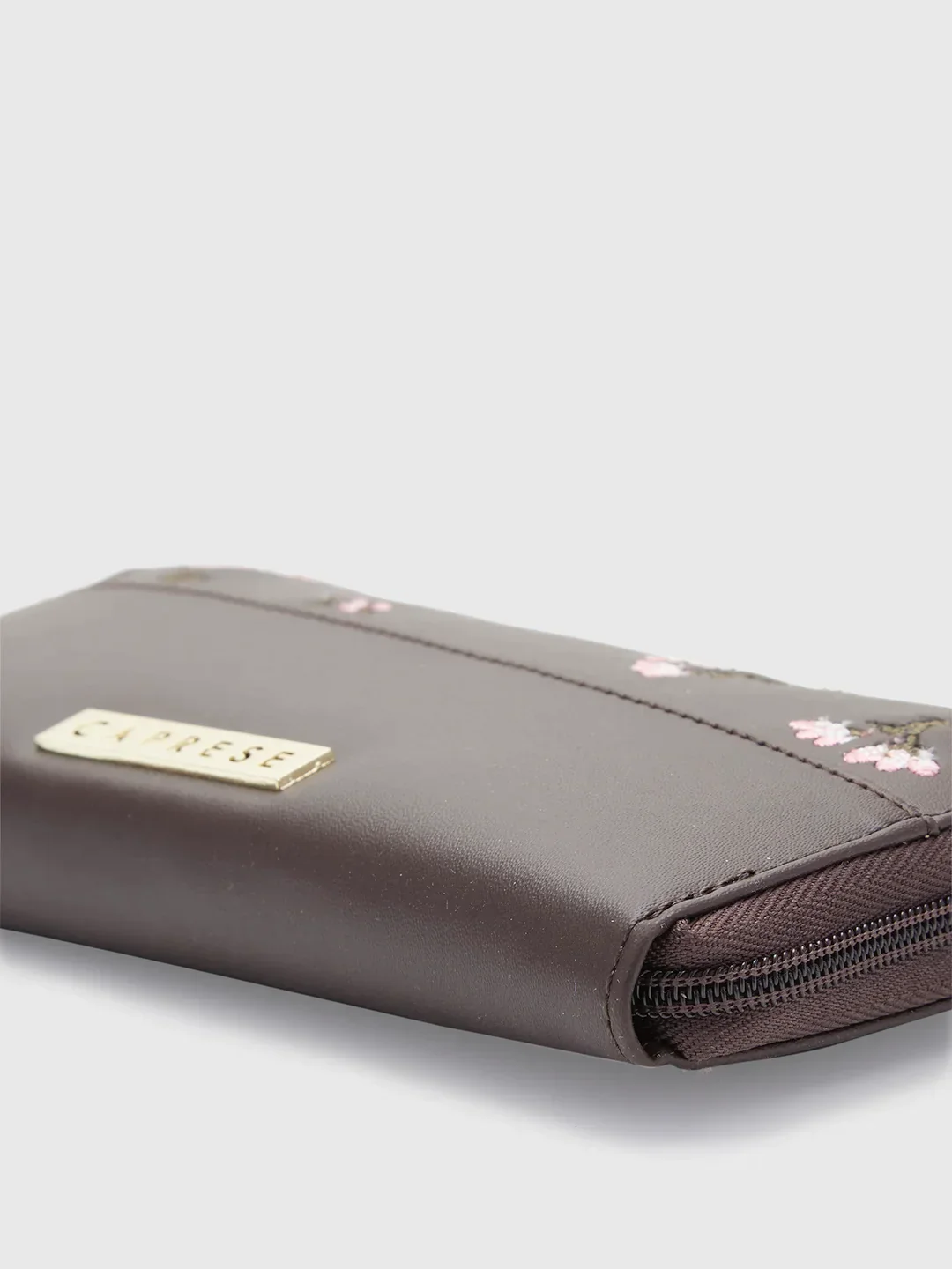 Caprese Adah Large Chocolate Brown Wallet - Image 8