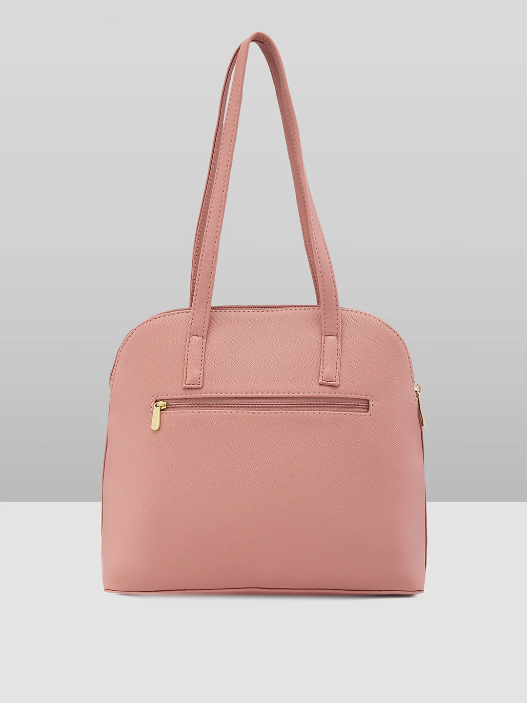Caprese Afra Small Blush Satchel Bag - Image 3