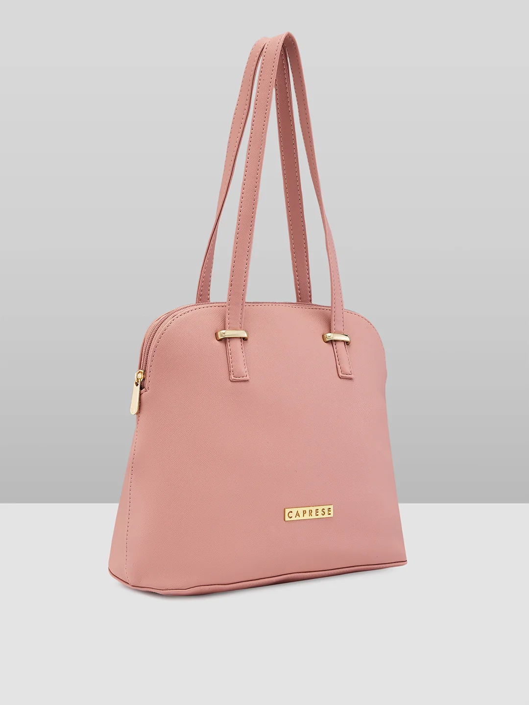 Caprese Afra Small Blush Satchel Bag - Image 4