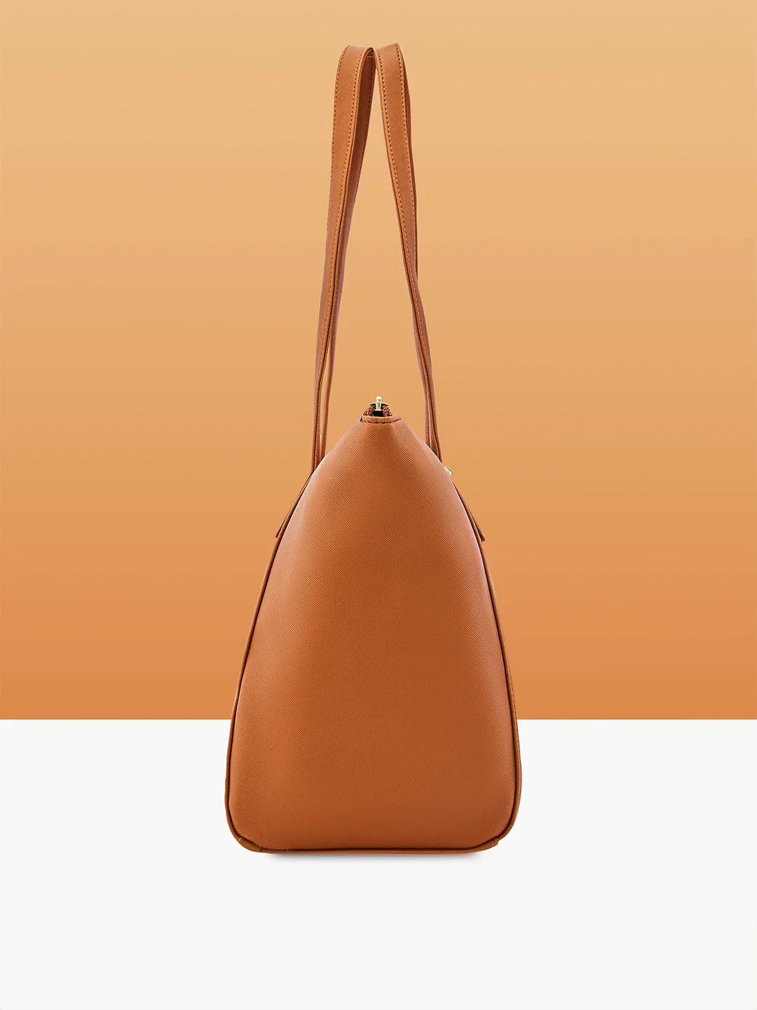 Caprese Afra Medium Tan Tote Bag - Image 12