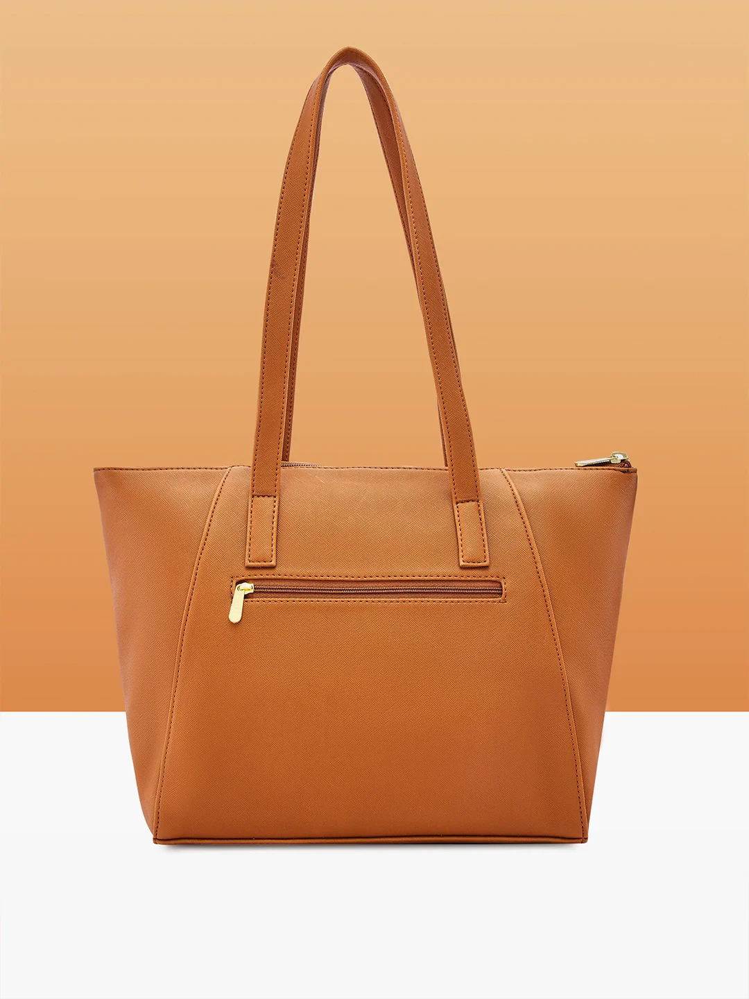 Caprese Afra Medium Tan Tote Bag - Image 3
