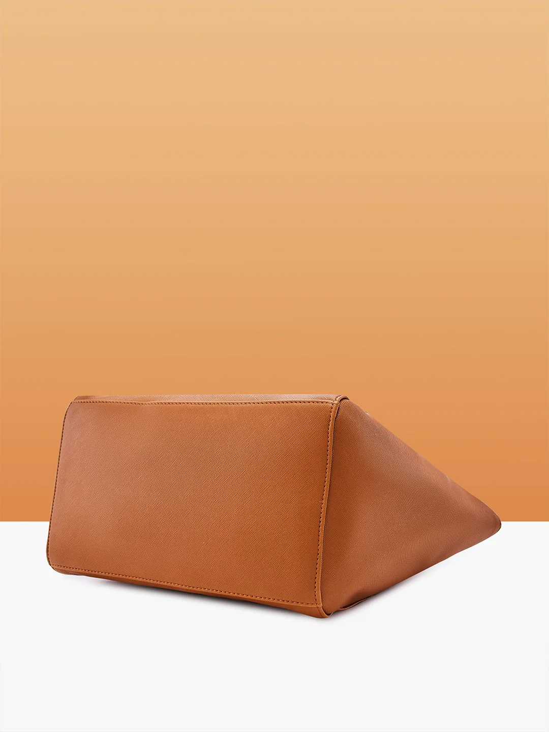 Caprese Afra Medium Tan Tote Bag - Image 5
