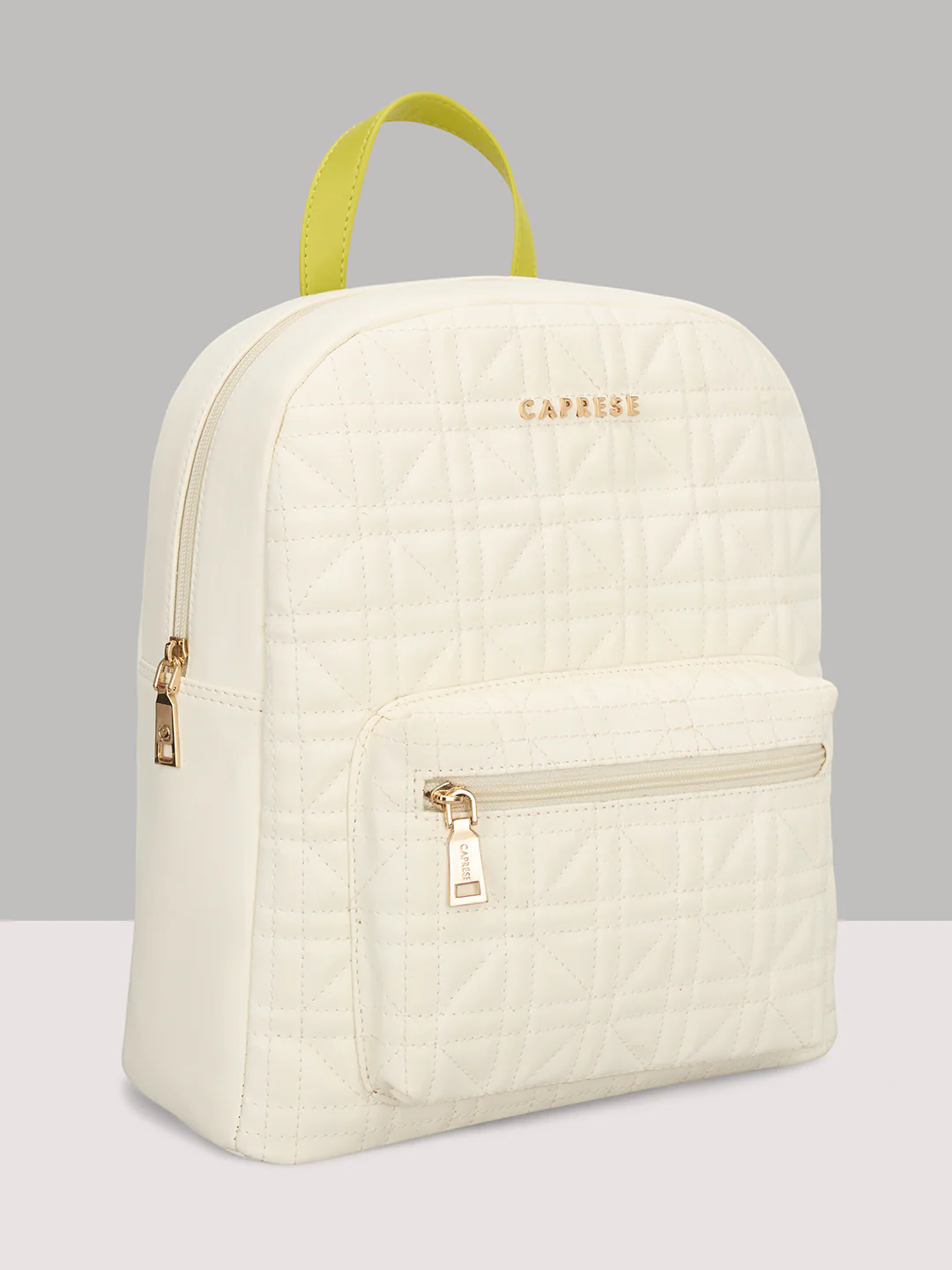 Caprese Aimee Medium Alpine Oat Backpack - Image 3