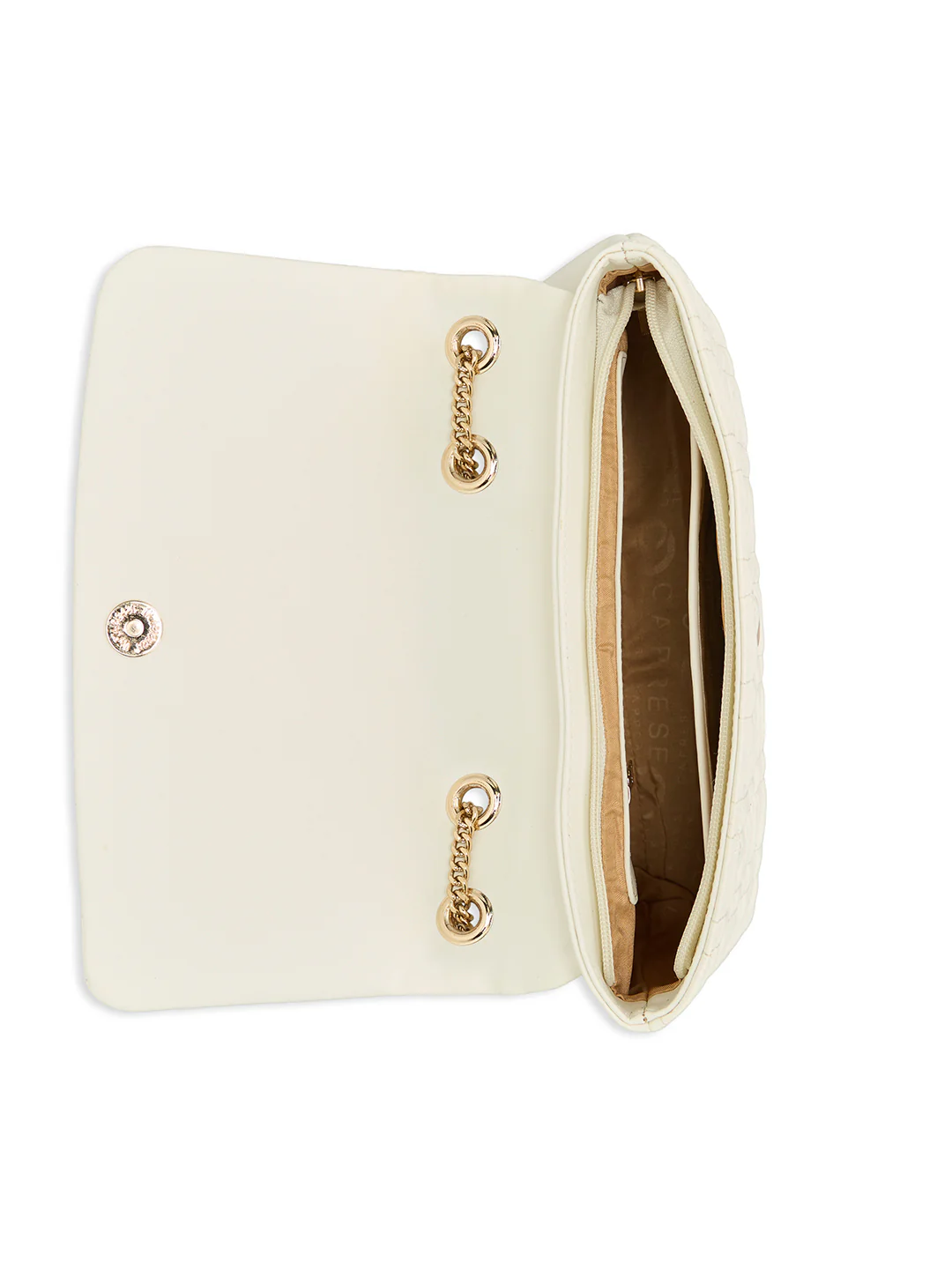 Caprese Aimee Medium Alpine Oat Sling Bag - Image 8