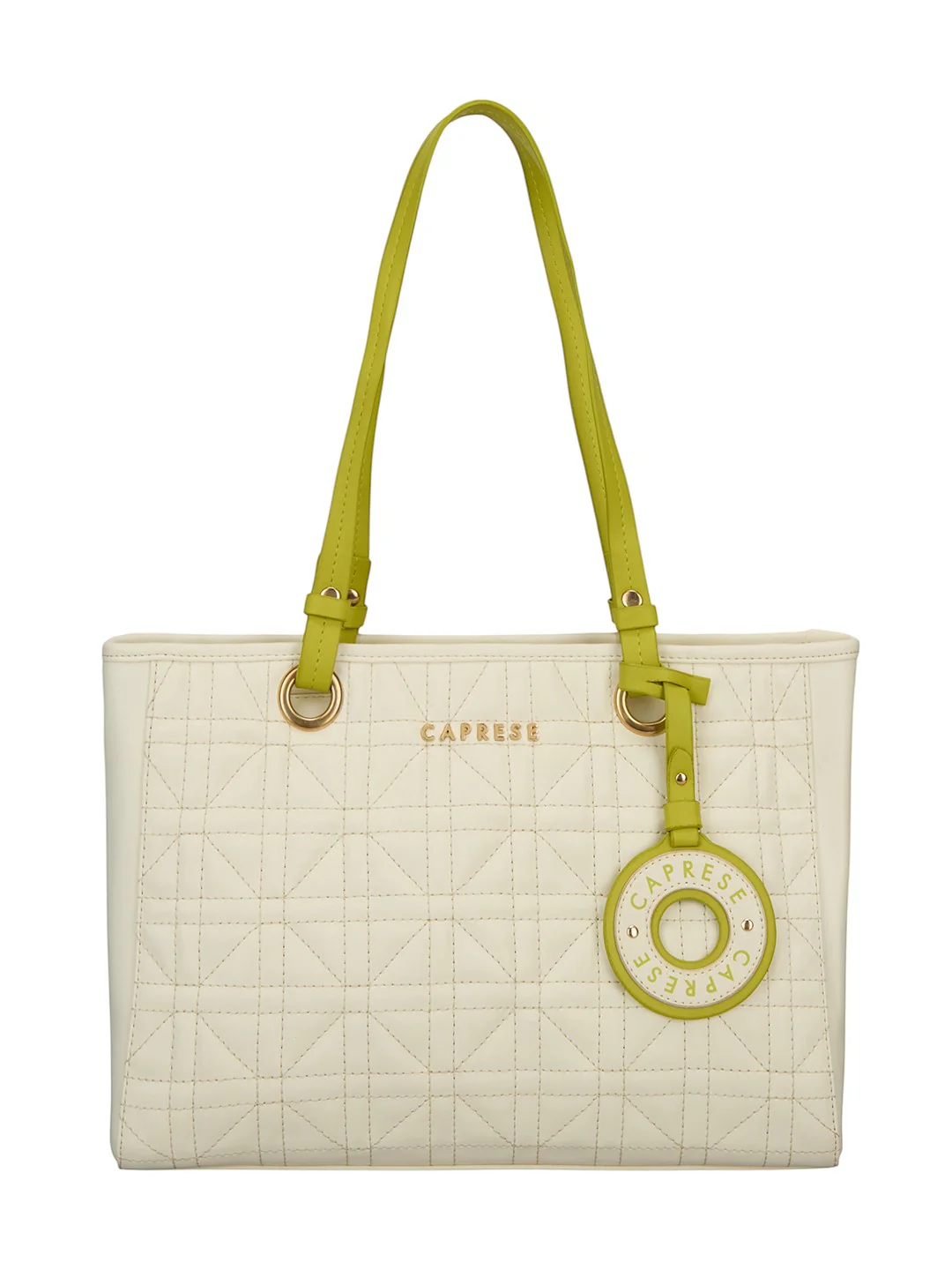 Caprese Aimee Medium Alpine Oat Tote Bag