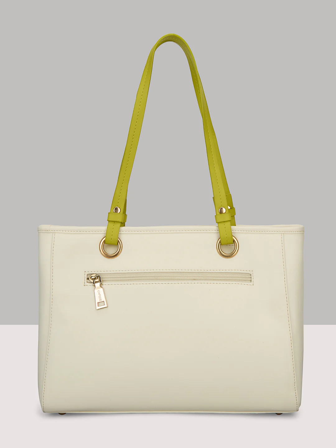 Caprese Aimee Medium Alpine Oat Tote Bag - Image 3