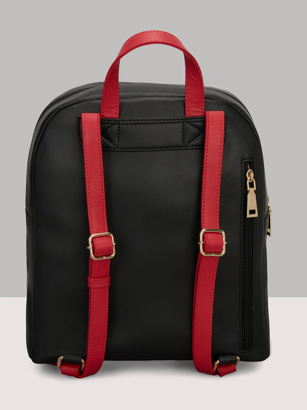 Caprese Aimee Medium Black Backpack - Image 4