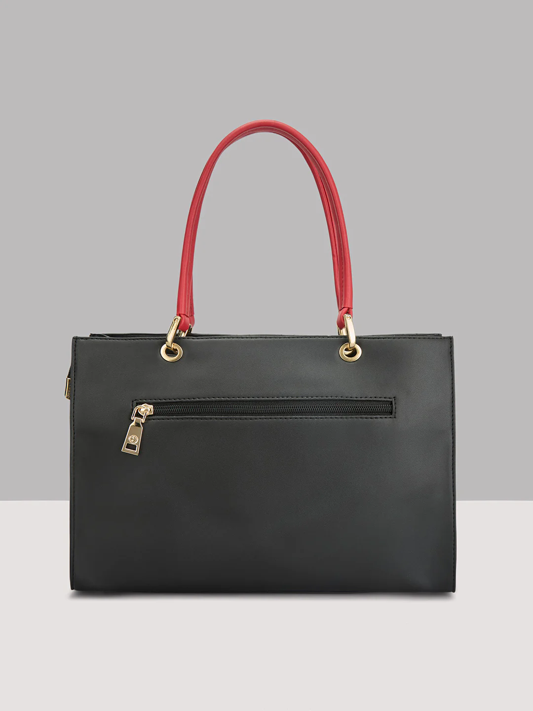 Caprese Aimee Medium Black Satchel - Image 4