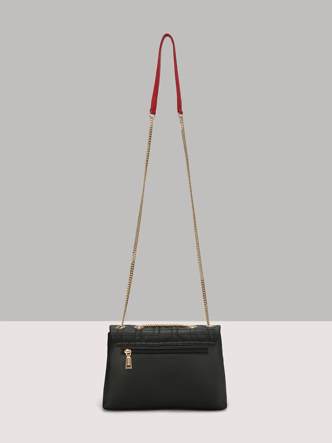 Caprese Aimee Medium Black Sling Bag - Image 4
