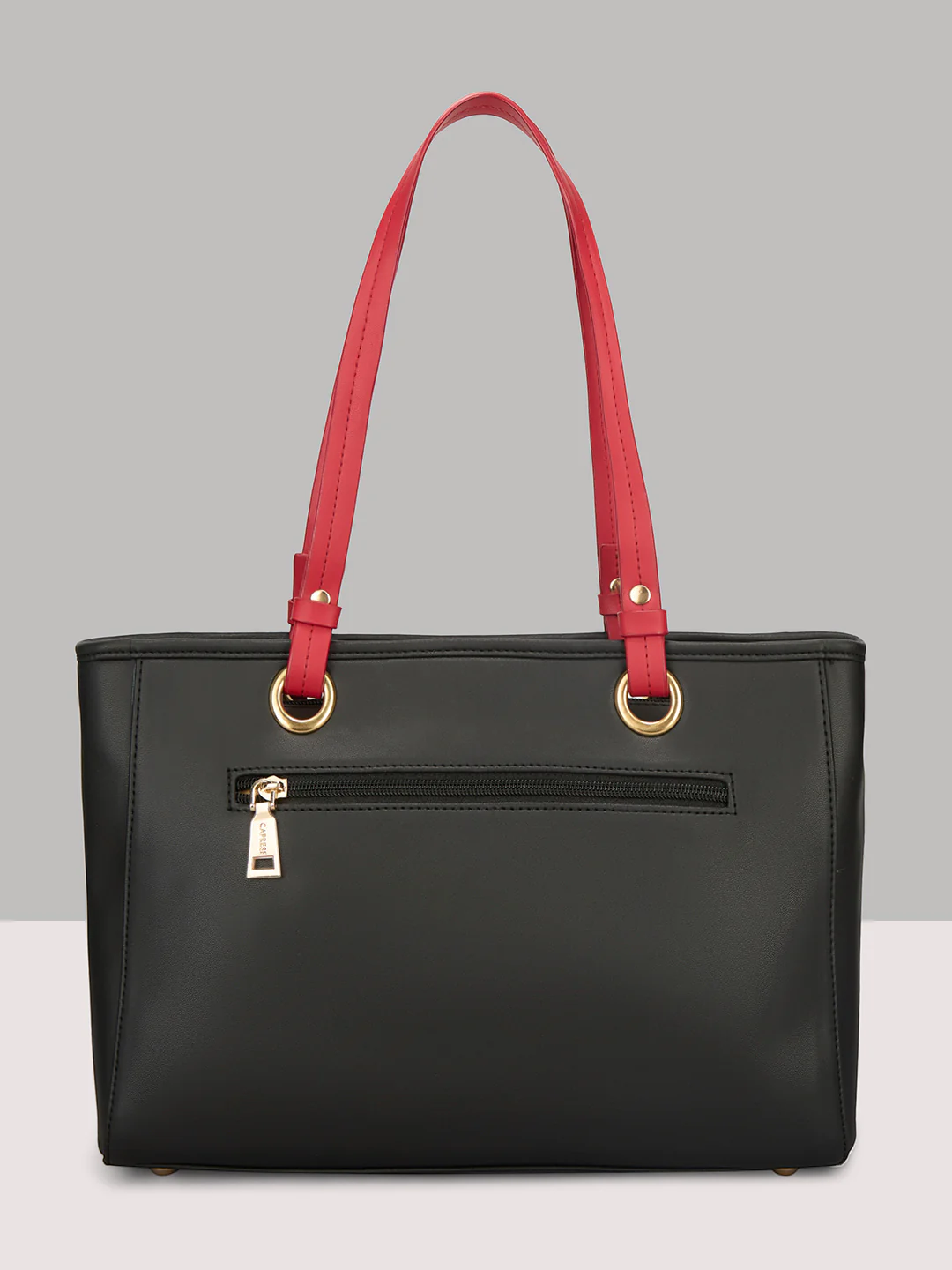 Caprese Aimee Medium Black Tote Bag - Image 3
