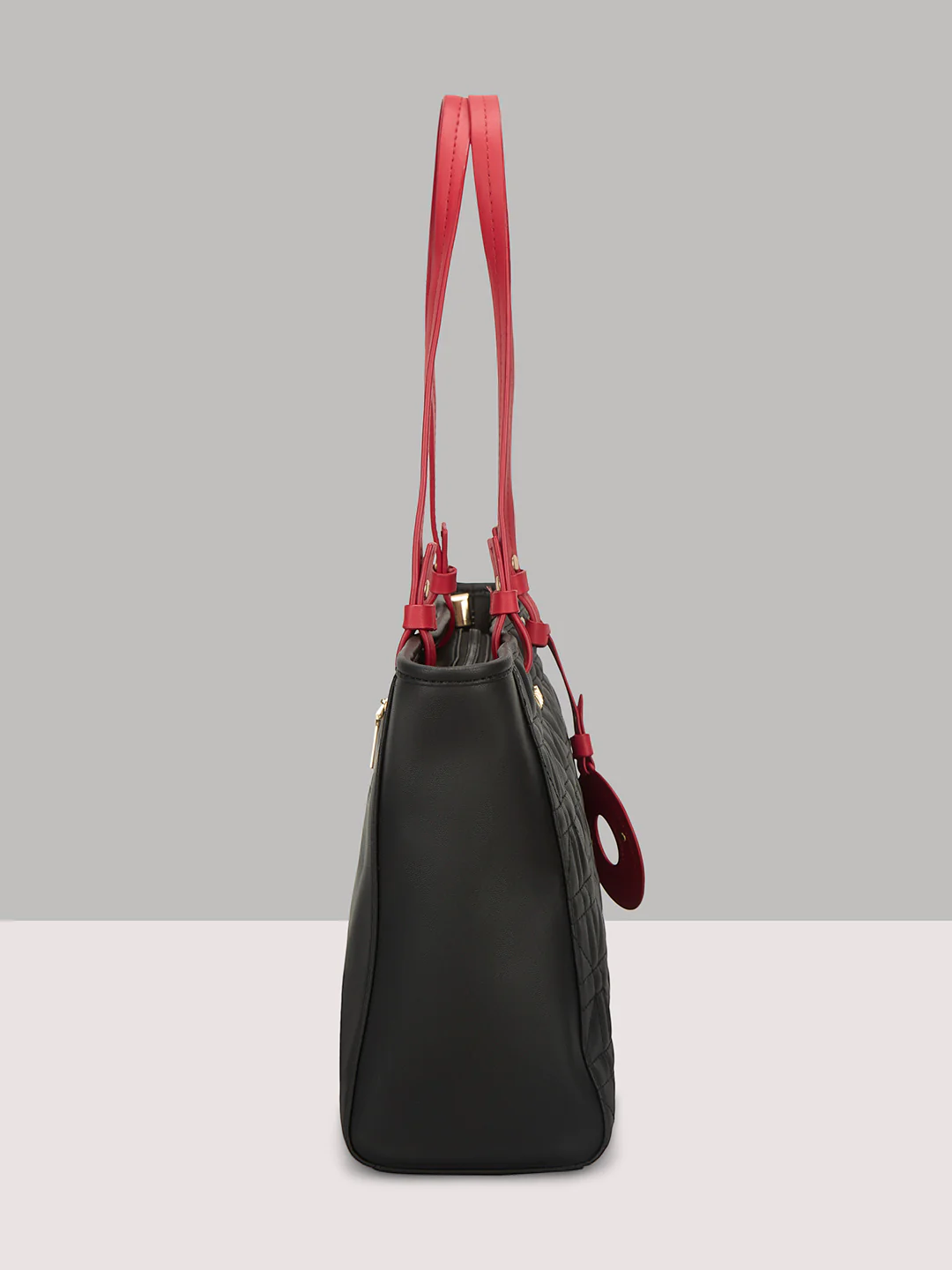 Caprese Aimee Medium Black Tote Bag - Image 9