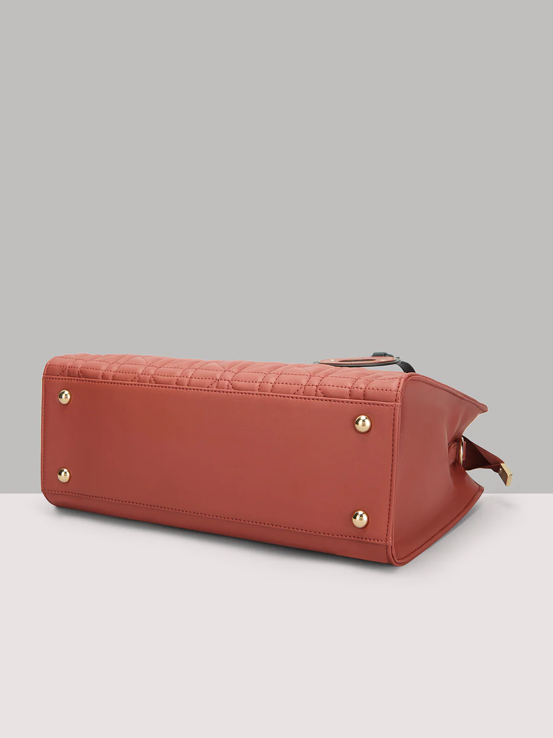 Caprese Aimee Medium Intense Rust Satchel - Image 7