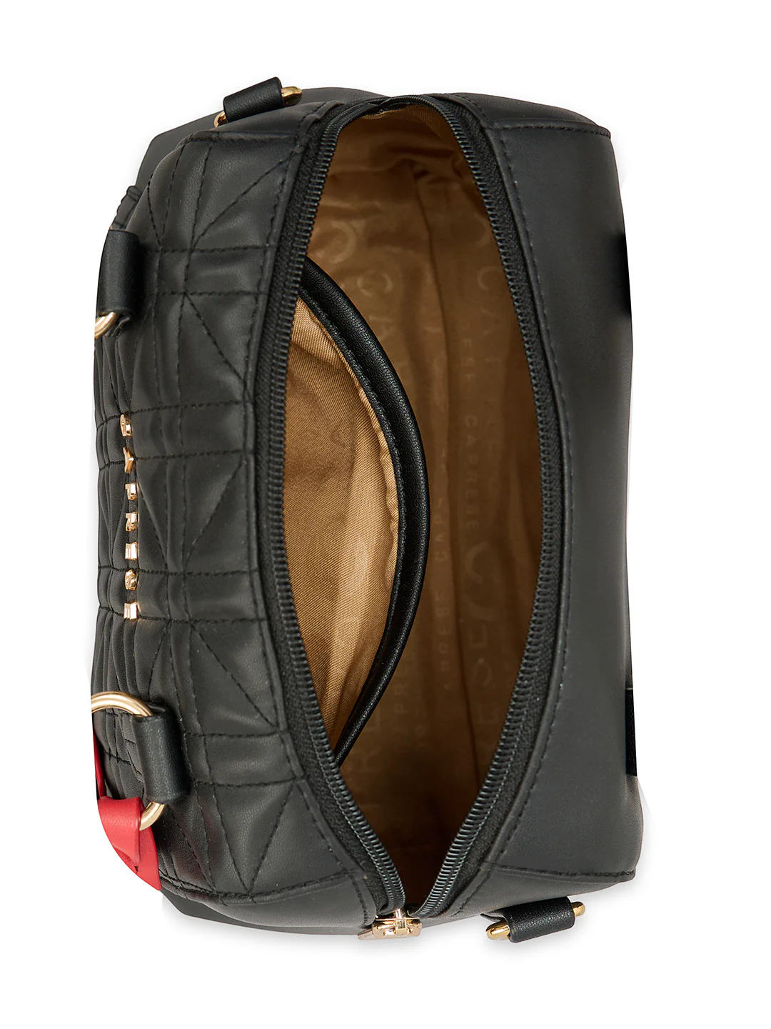 Caprese Aimee Small Black Satchel Bag - Image 8