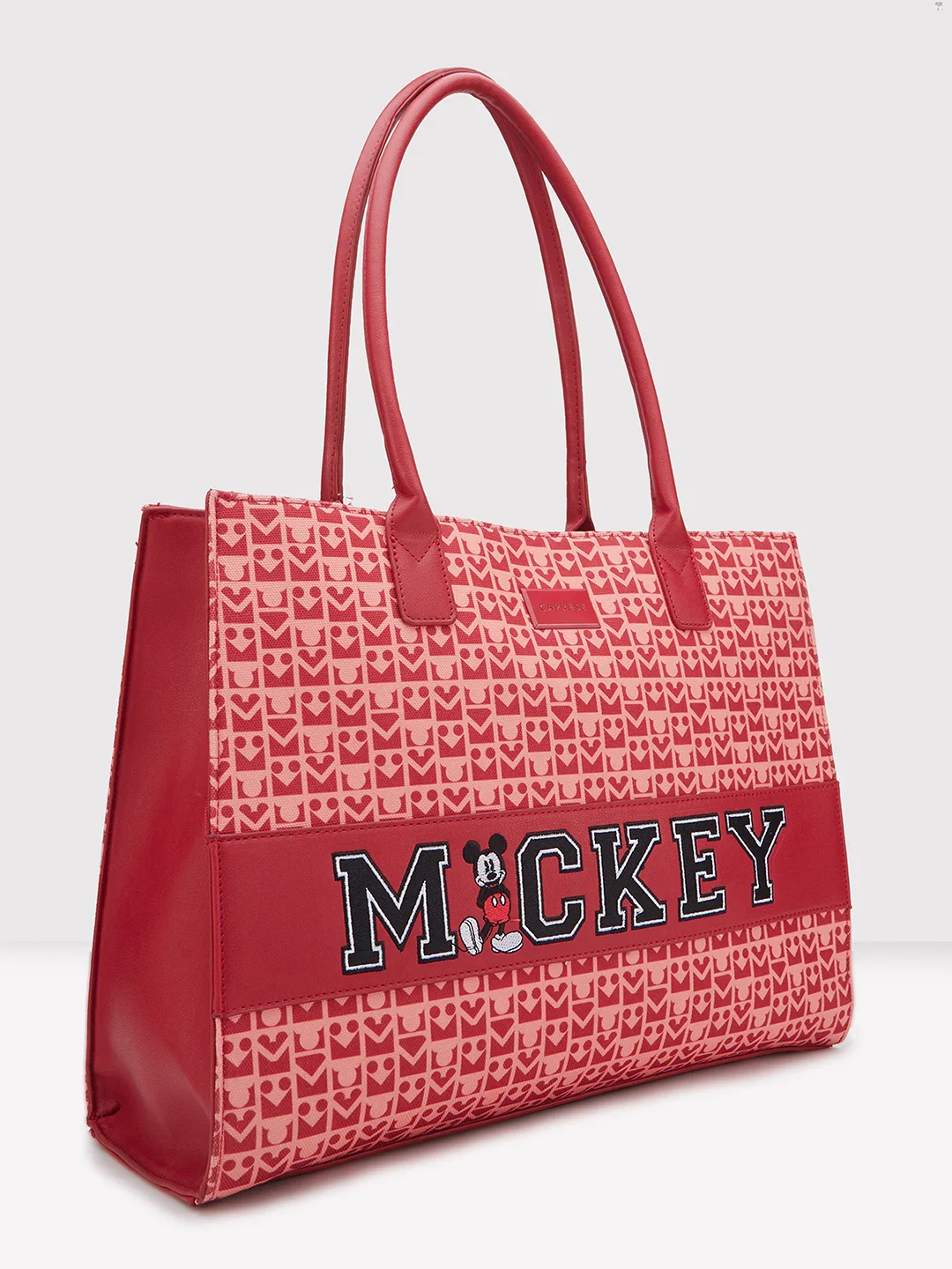Caprese Aisha Large Red Tote Bag - Image 3