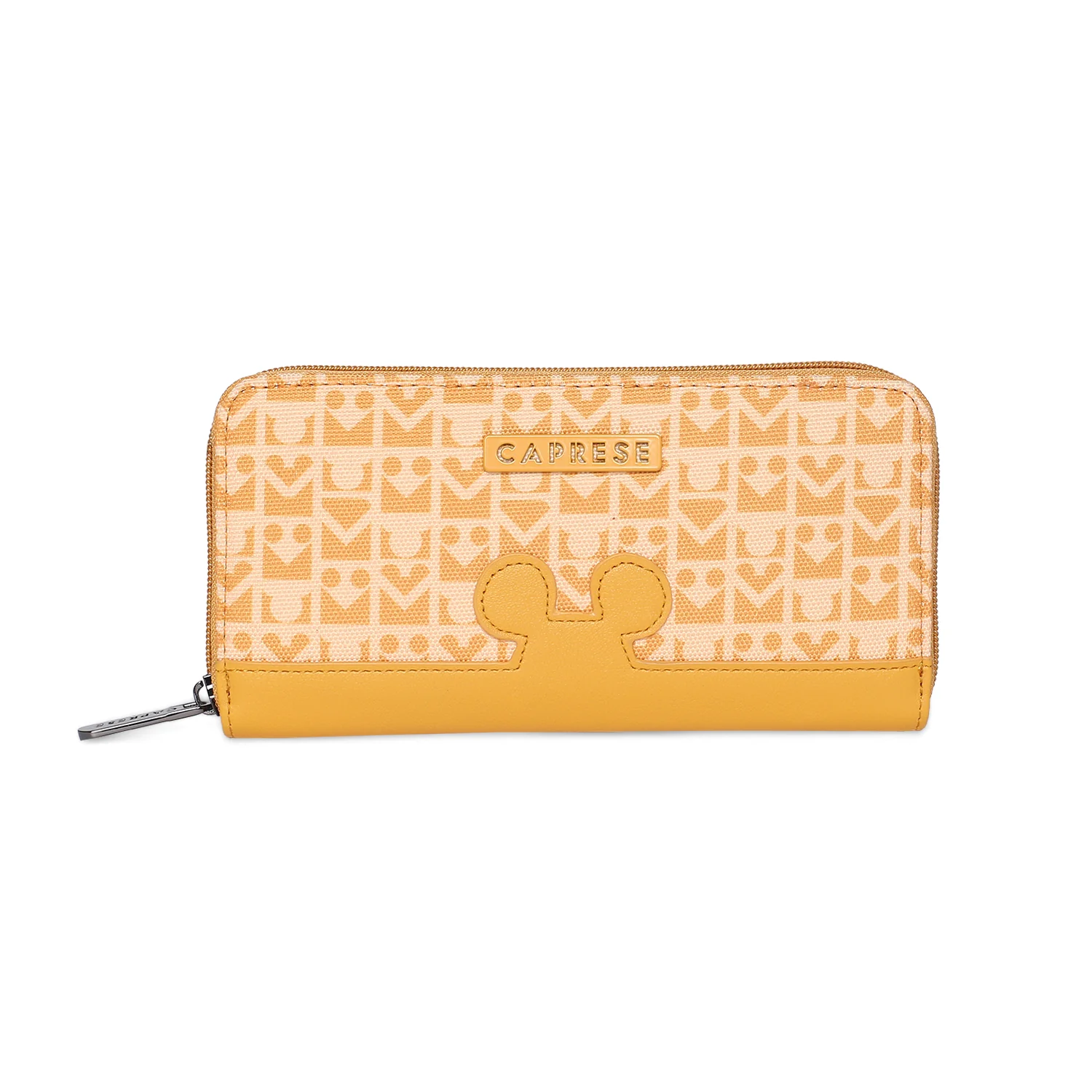 Caprese Disney Inspired Graphic Mickey Mouse Medium Yellow Wallet