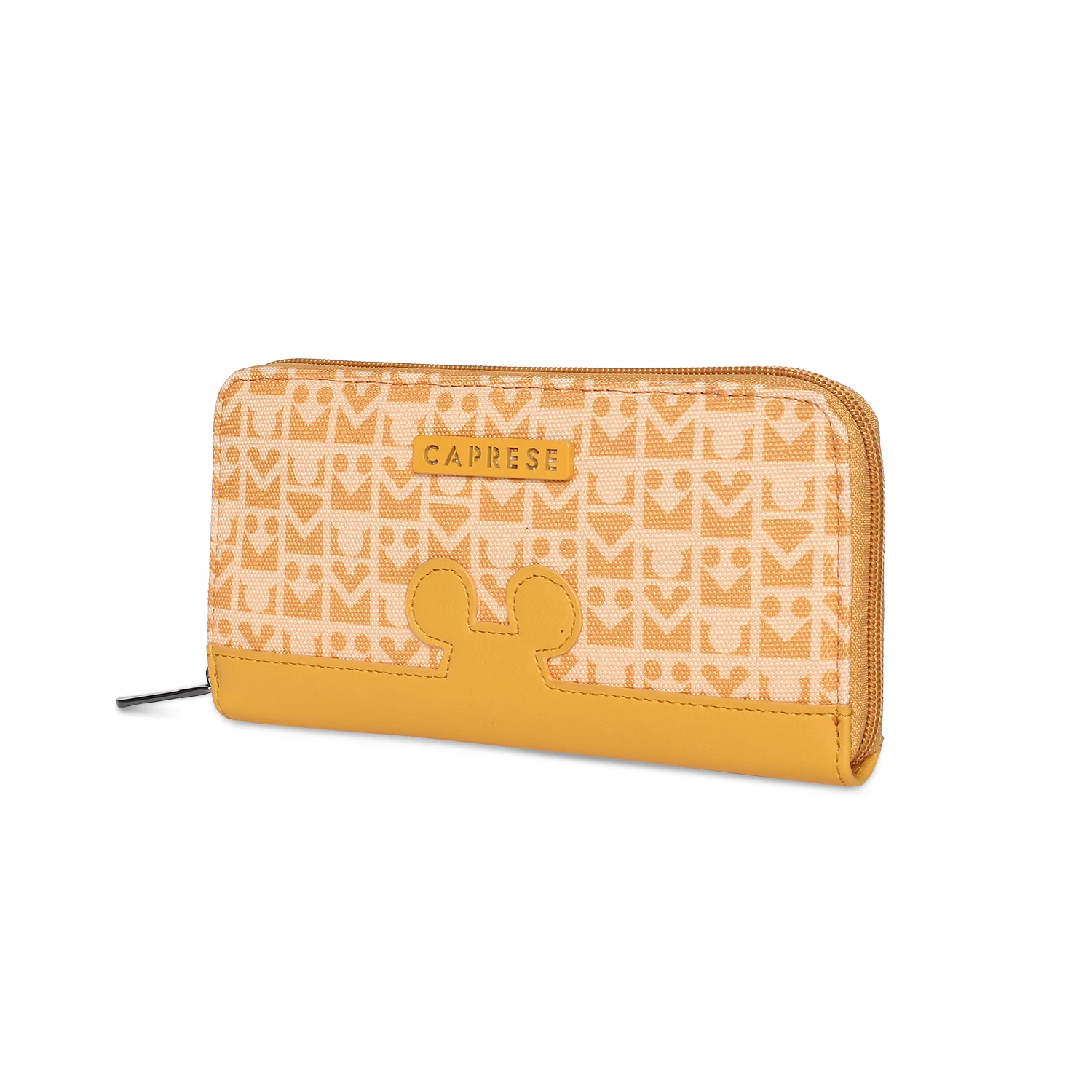 Caprese Disney Inspired Graphic Mickey Mouse Medium Yellow Wallet - Image 10