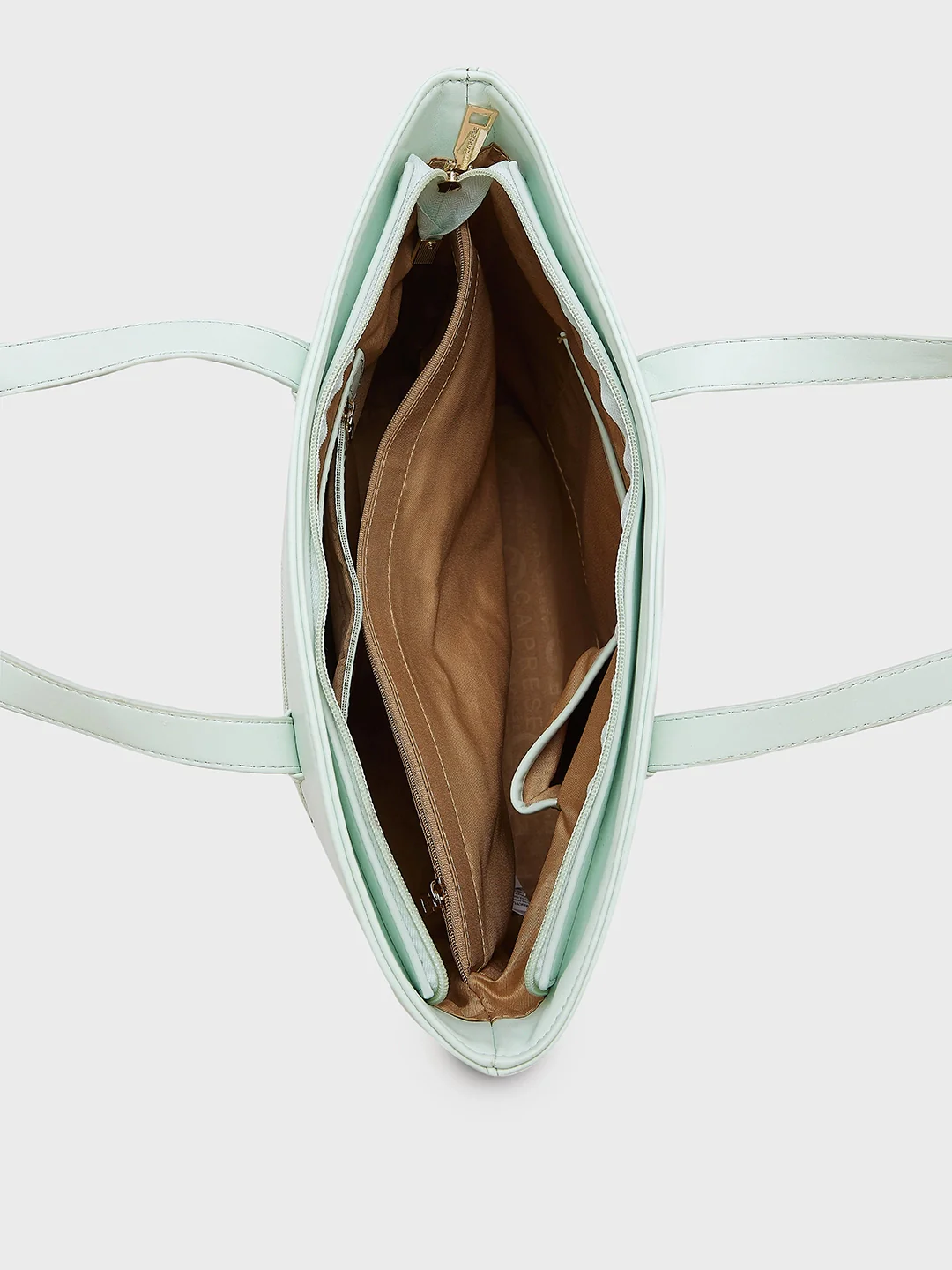 Caprese Alaya Large Green Tote Bag - Image 8