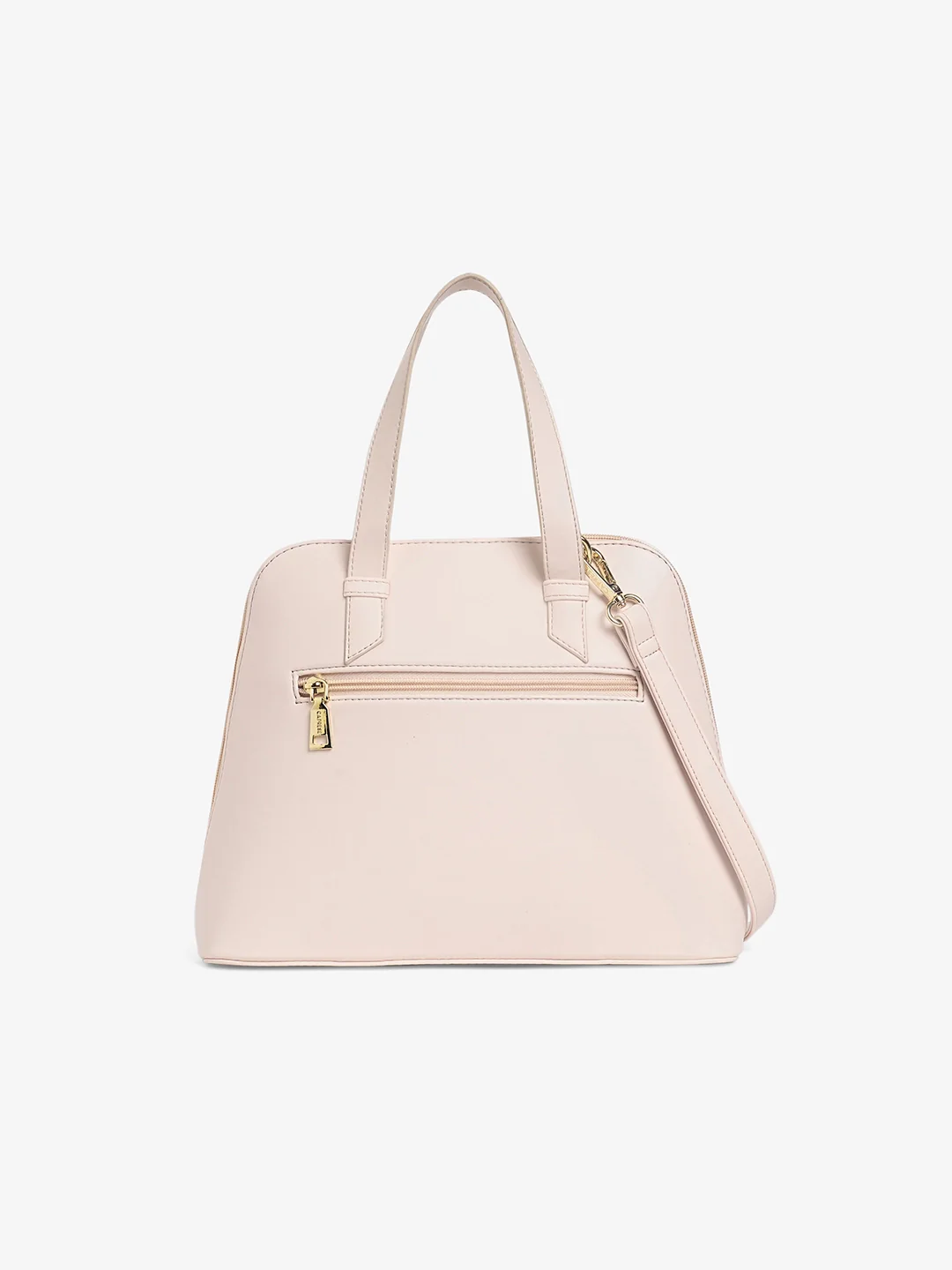 Caprese Alaya Medium Brown Satchel Bag - Image 5
