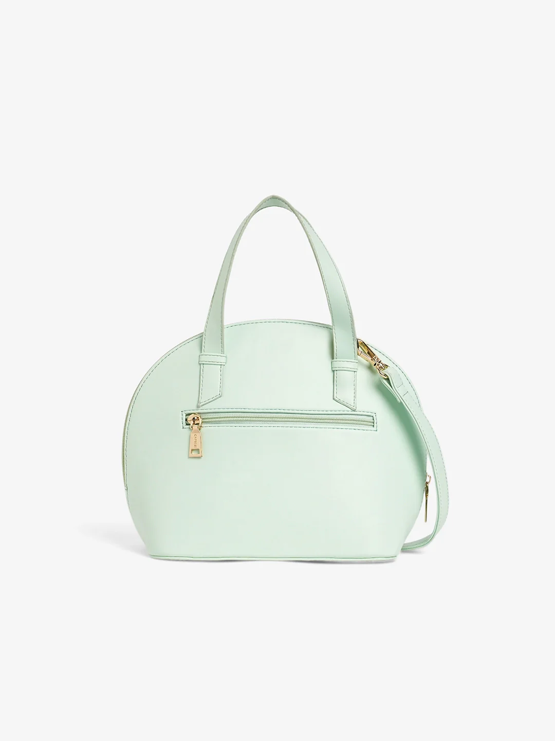 Caprese Alaya Small Green Satchel Bag - Image 5
