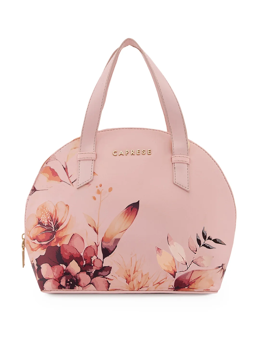 Caprese Alaya Small Pink Satchel Bag
