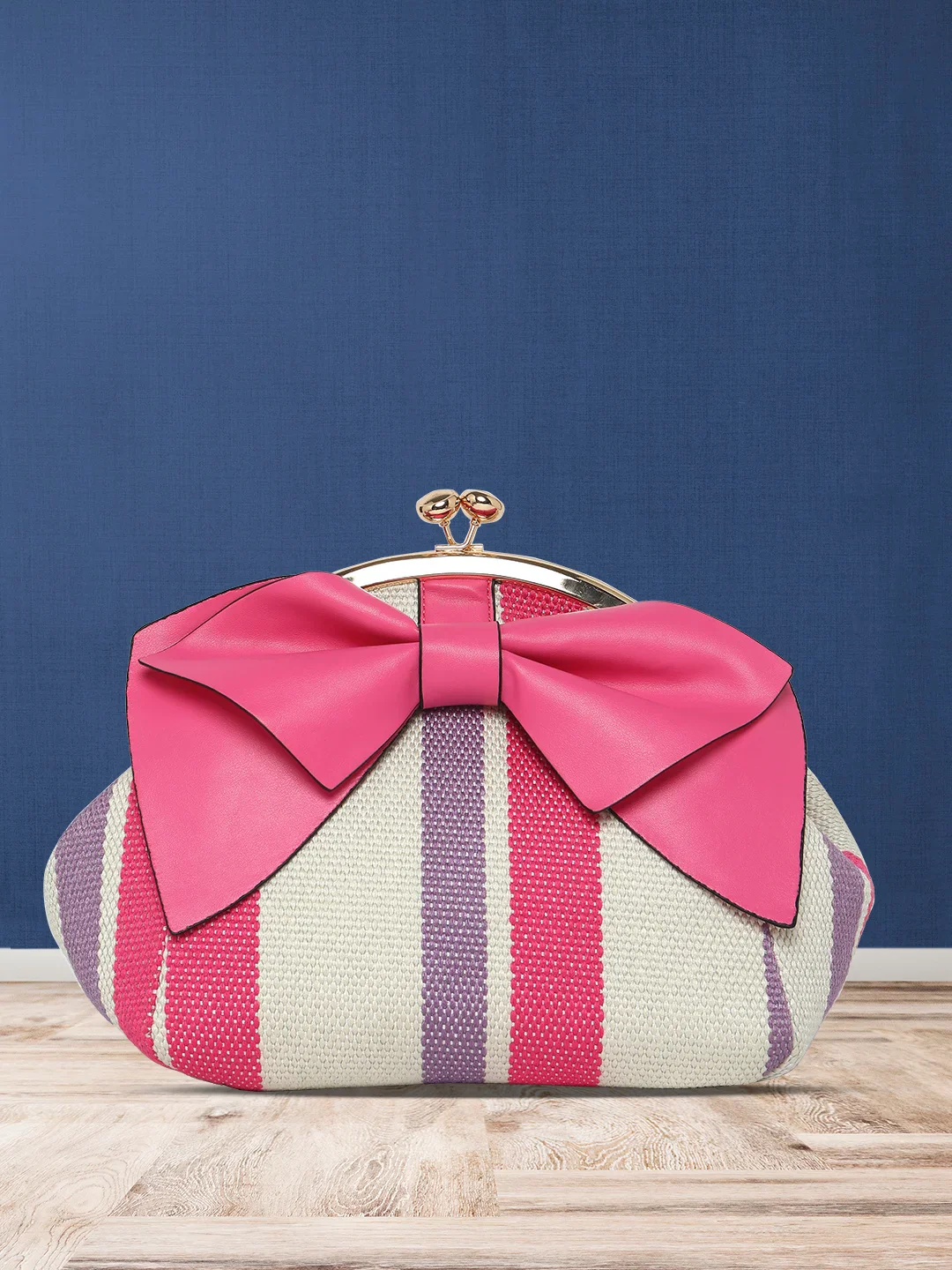 Caprese Alessia Large Pink Satchel Bag - Image 2