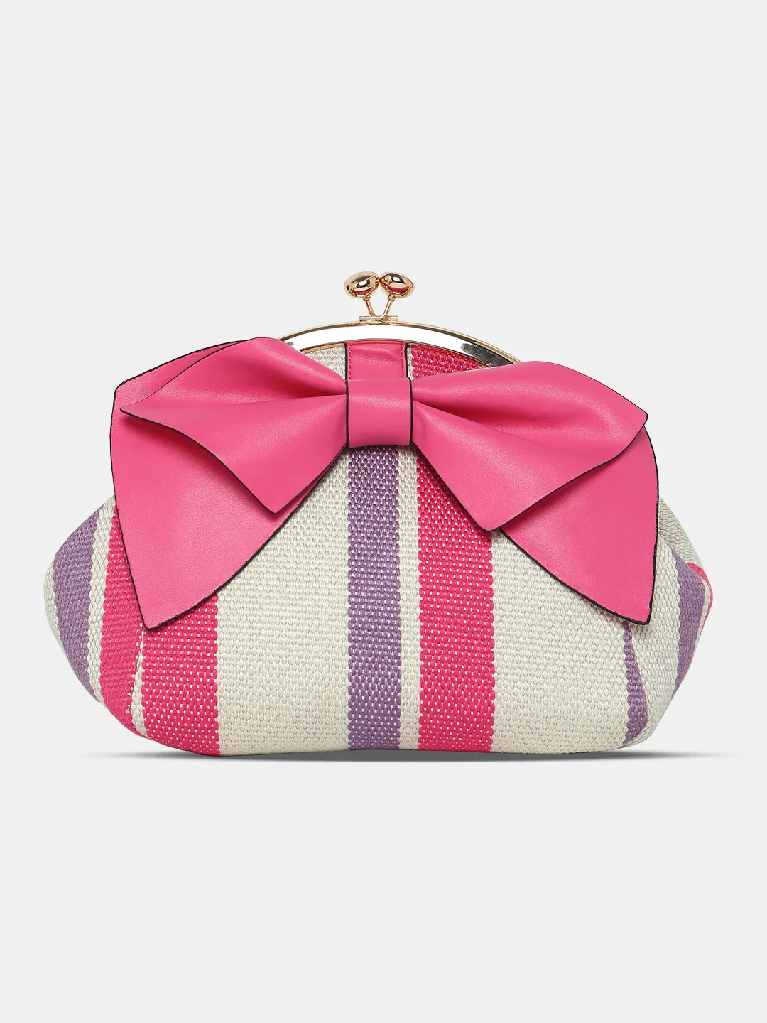 Caprese Alessia Large Pink Satchel Bag - Image 3