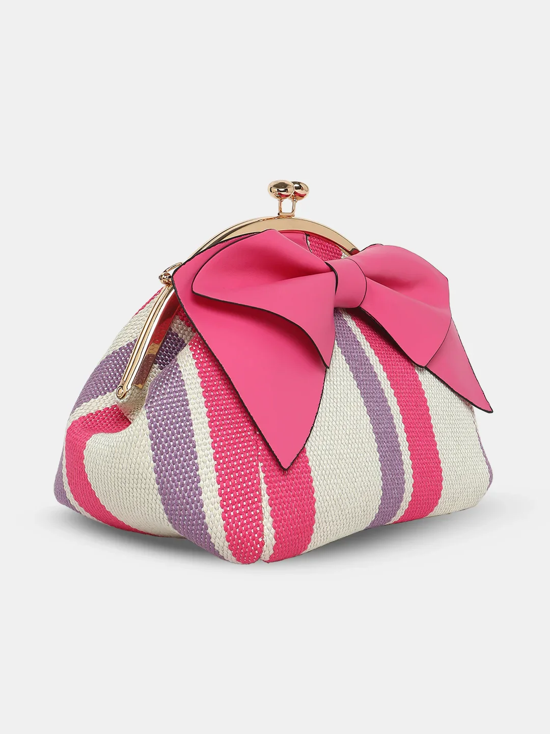 Caprese Alessia Large Pink Satchel Bag - Image 4