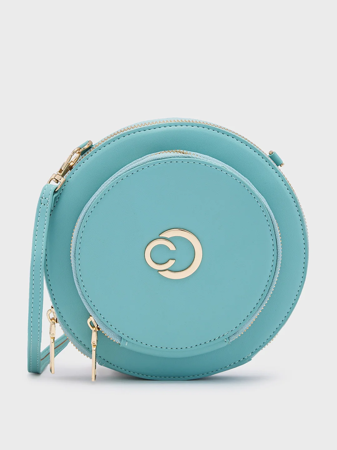 Caprese Alfie Small Mint Sling Bag