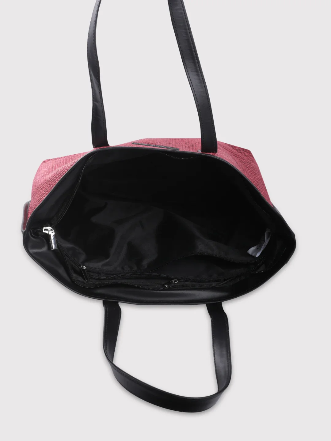 Caprese Alicia Large Maroon Tote Bag - Image 10