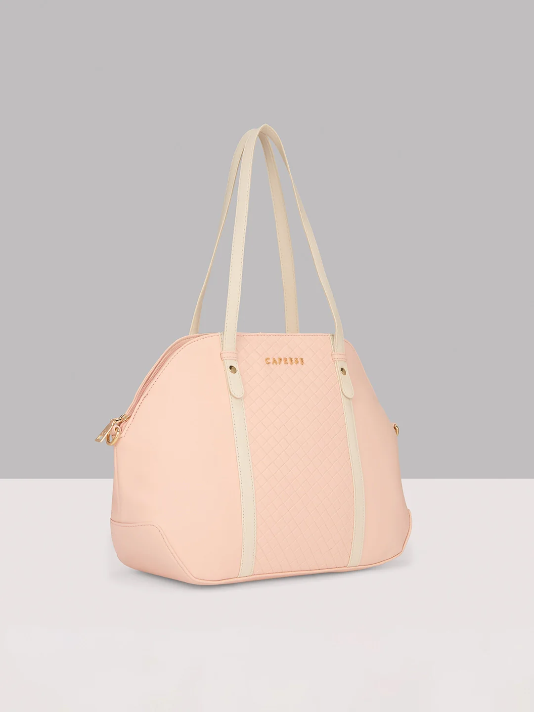Caprese Alpine Medium Powder Pink Satchel Bag - Image 3