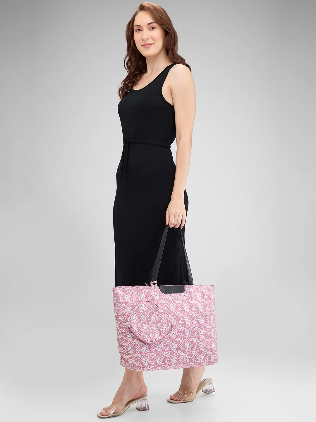 Caprese Alyssa Large Blush Tote Bag - Image 2