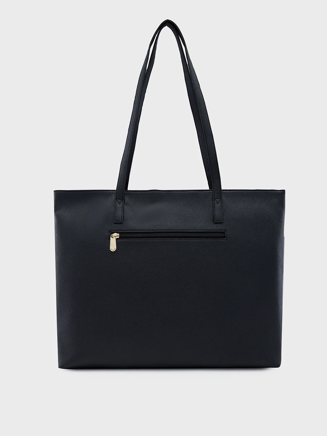 Caprese Amayra Large Black Laptop Tote Bag - Image 4