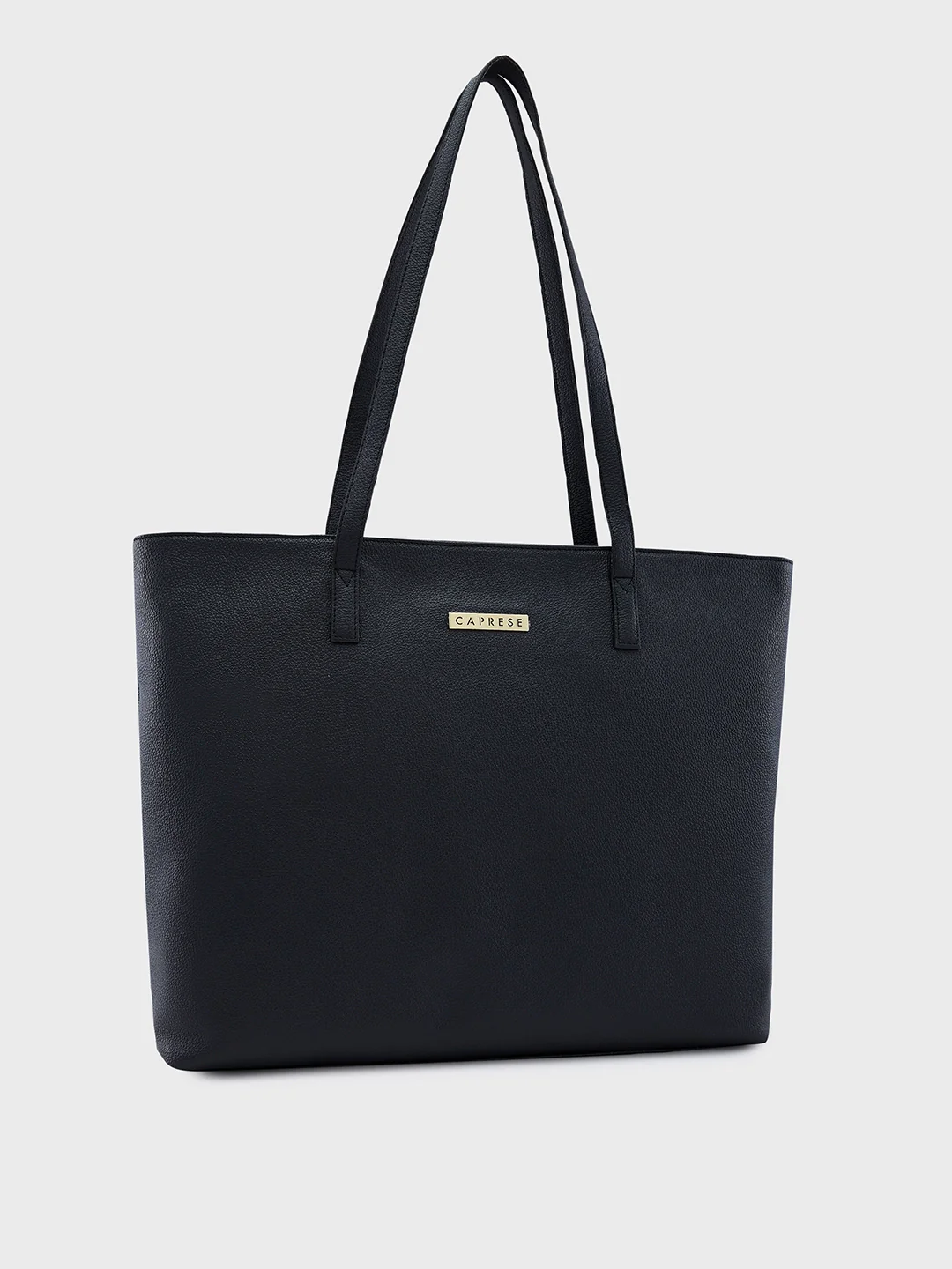 Caprese Amayra Large Black Laptop Tote Bag - Image 5