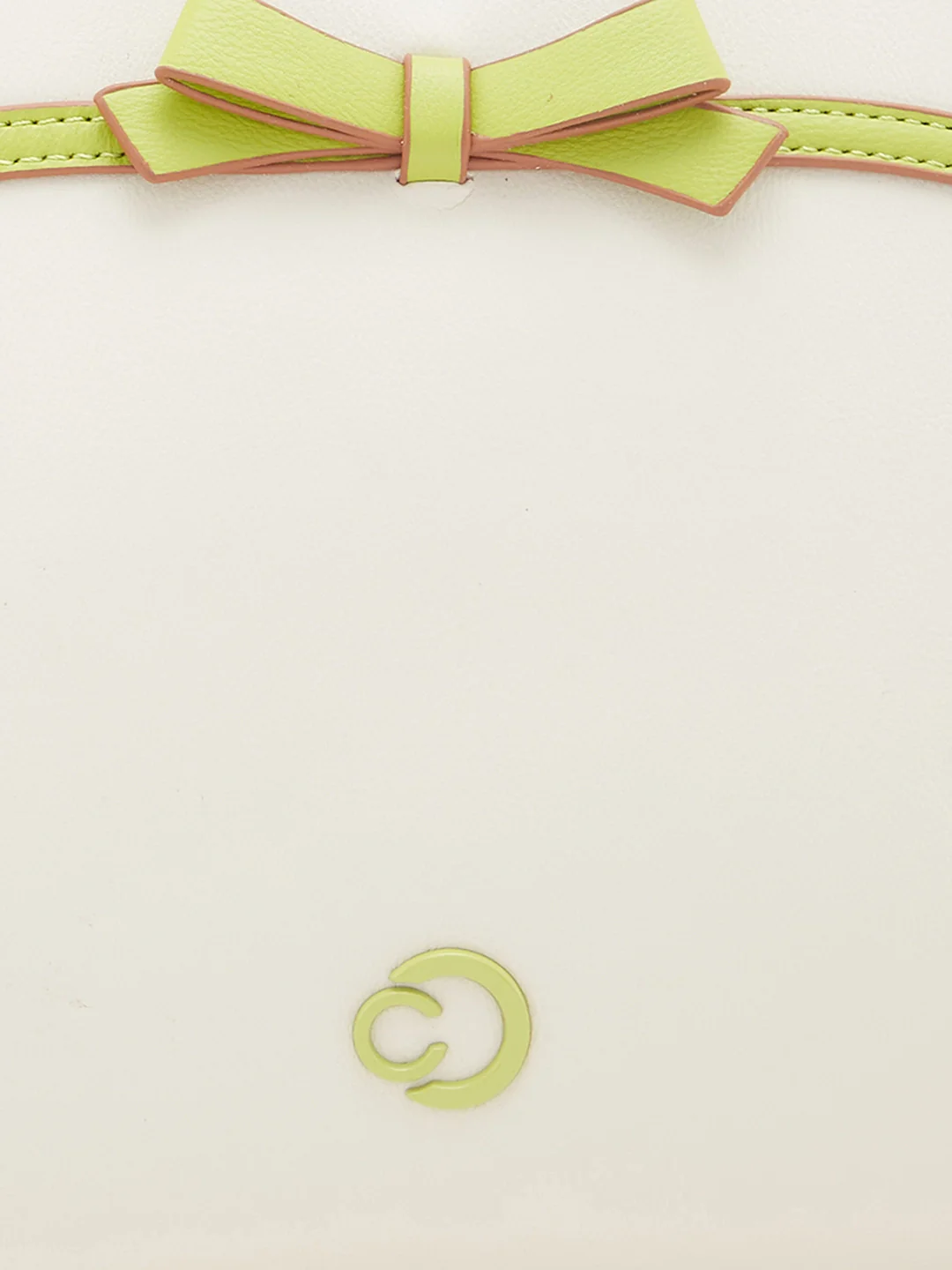Caprese Amayra Medium Cream Satchel Bag - Image 11