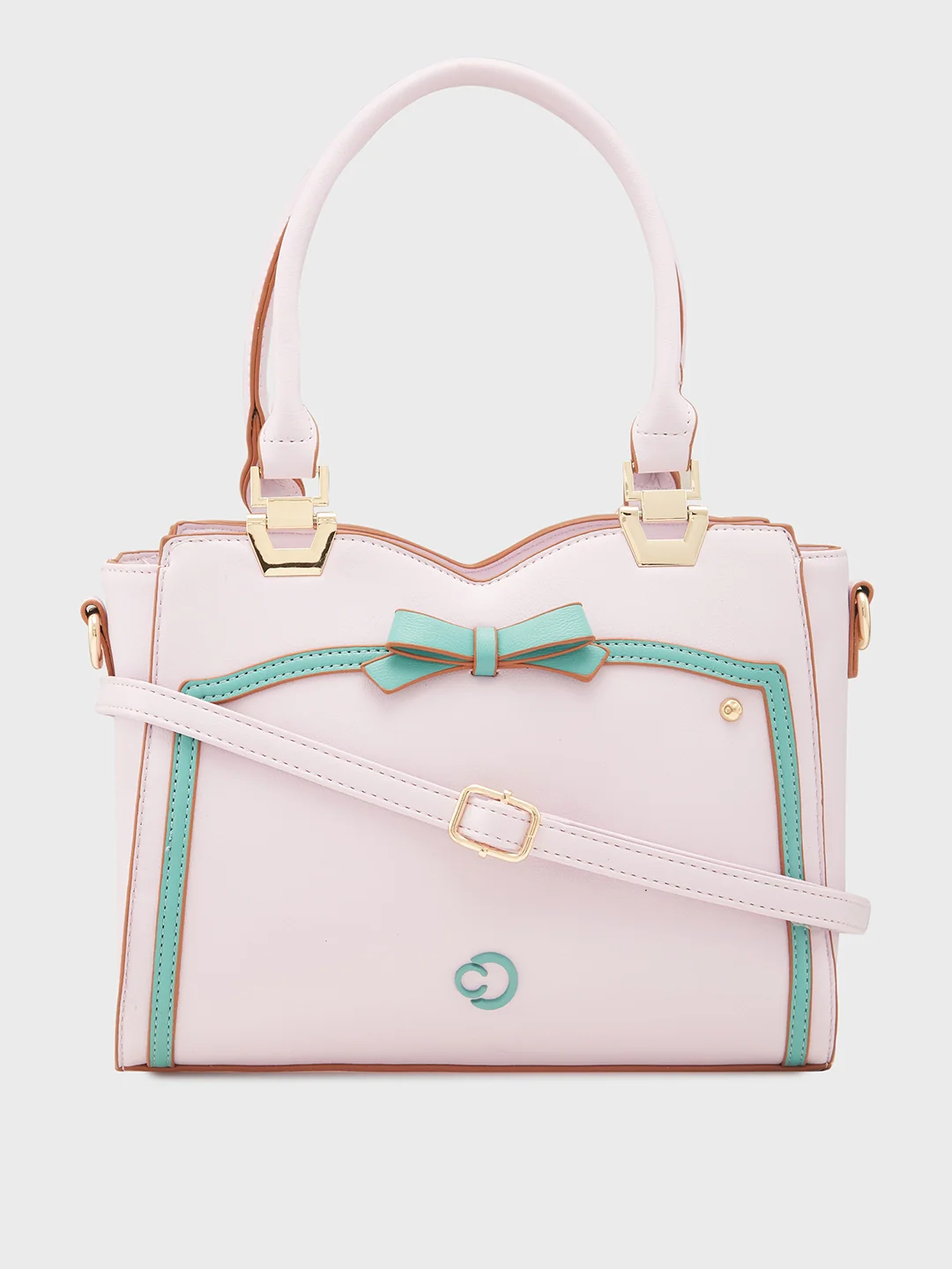 Caprese Amayra Medium Lilac Satchel Bag - Image 14