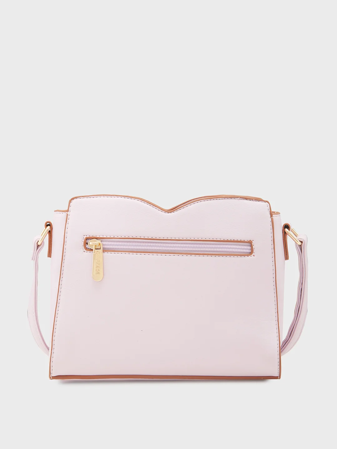 Caprese Amayra Medium Lilac Sling Bag - Image 4