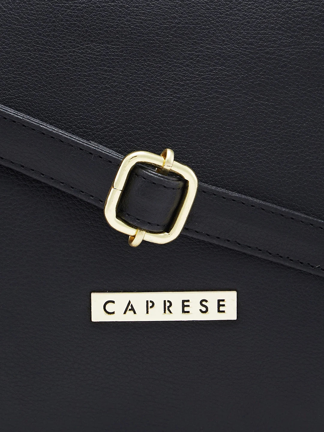 Caprese Amelia Medium Black Satchel Bag - Image 11